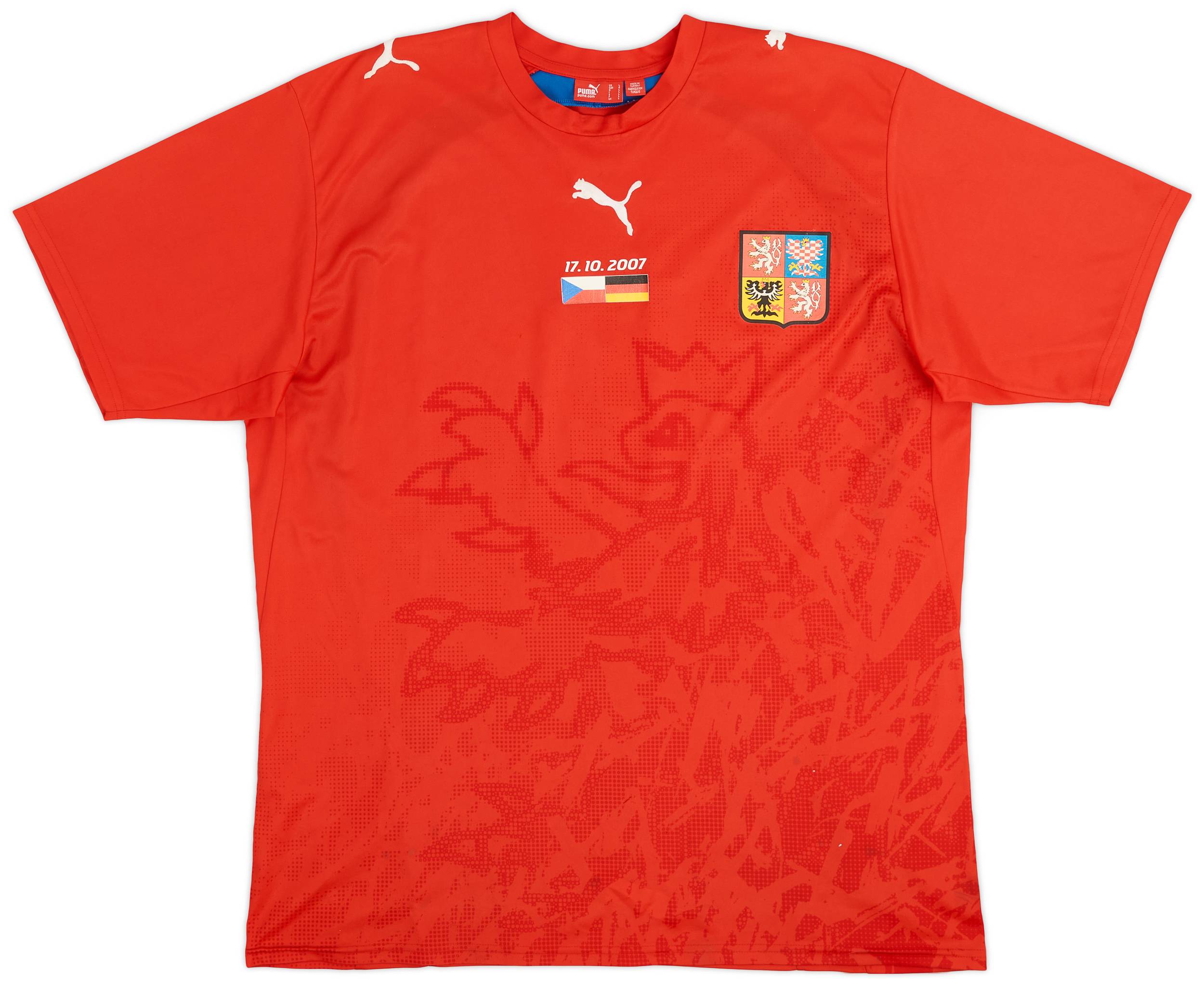 2006-08 Czech Republic 'vs Germany' Home Shirt - 9/10 - (L)