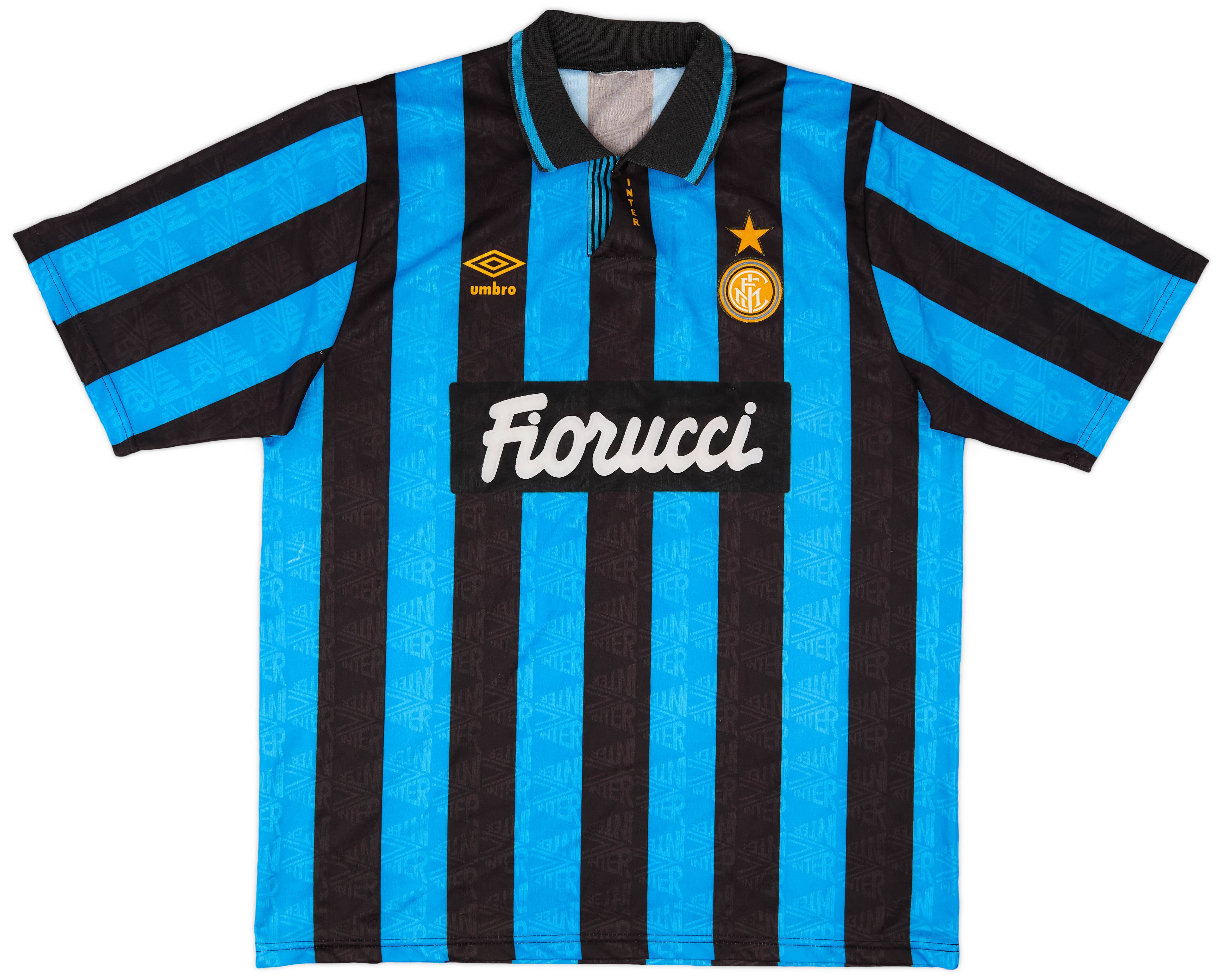 1992-94 Inter Milan Home Shirt - 8/10 - (L)