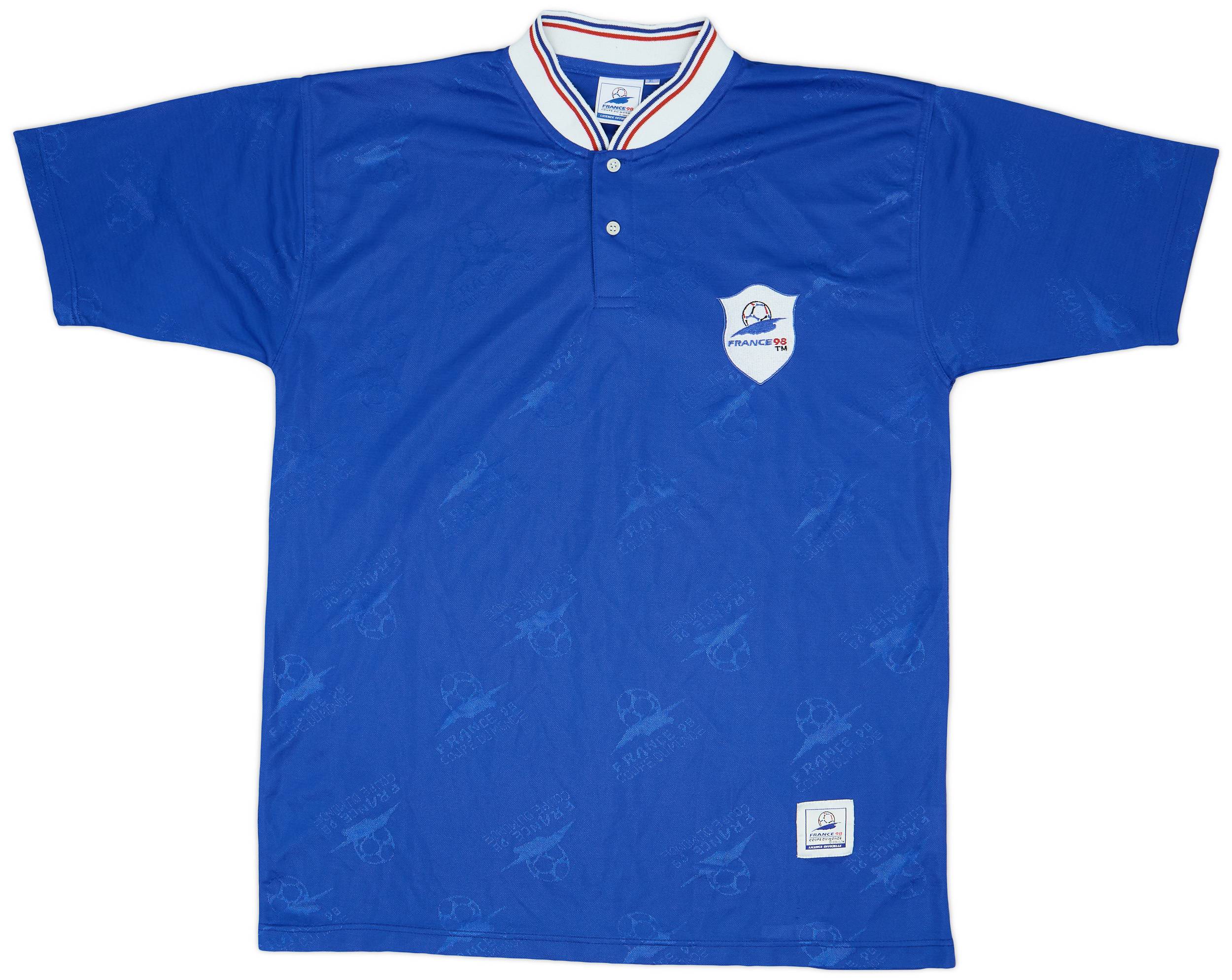 1998 France World Cup Training Shirt - 9/10 - (XL)