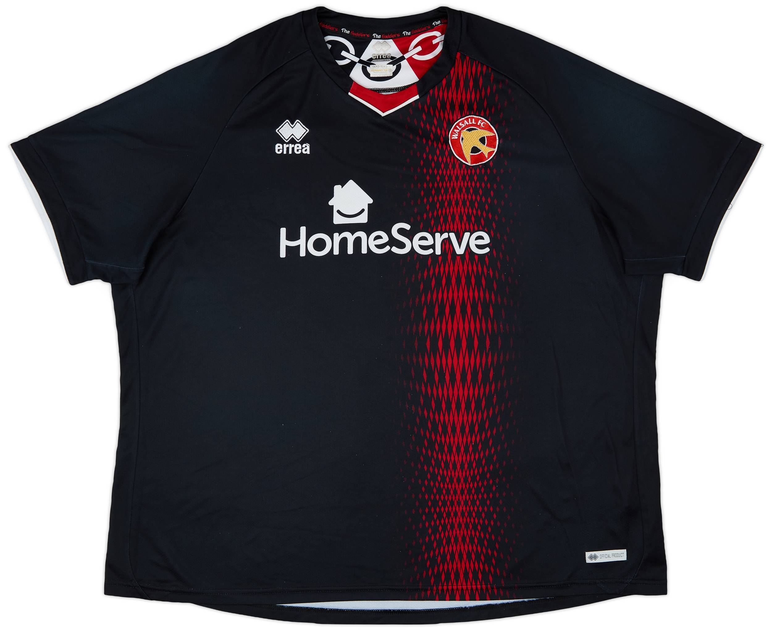 2019-20 Walsall Away Shirt - 7/10 - (XL)