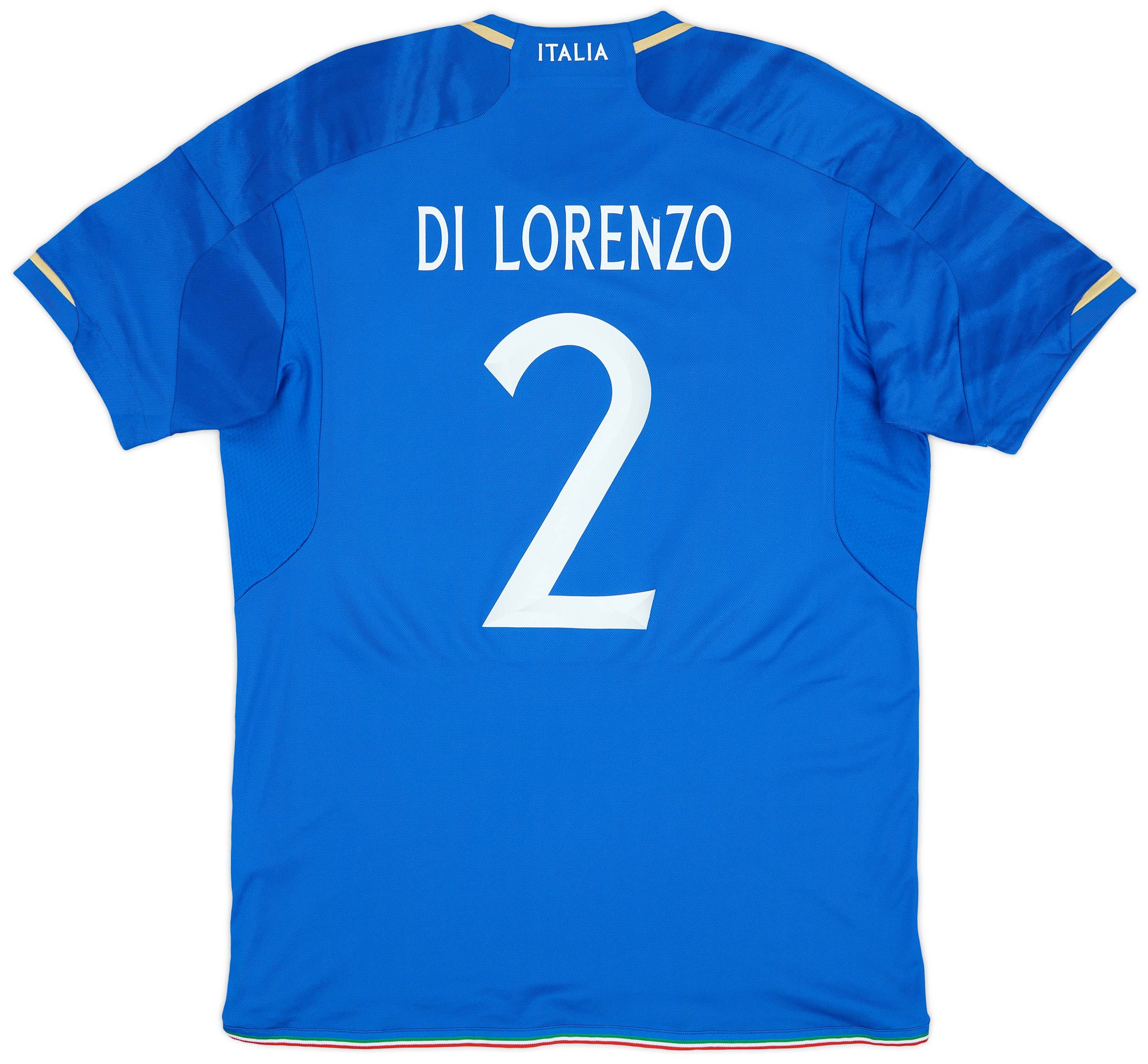 2023-24 Italy Home Shirt Di Lorenzo #2 (XL)