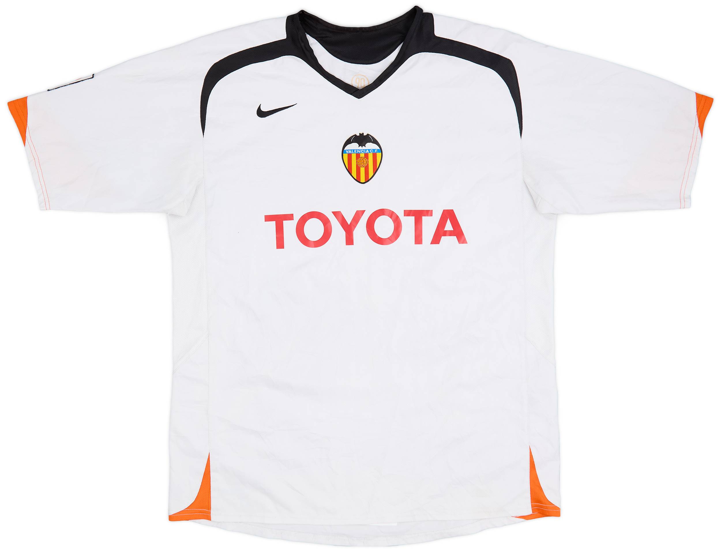 2005-06 Valencia Home Shirt - 5/10 - (L)