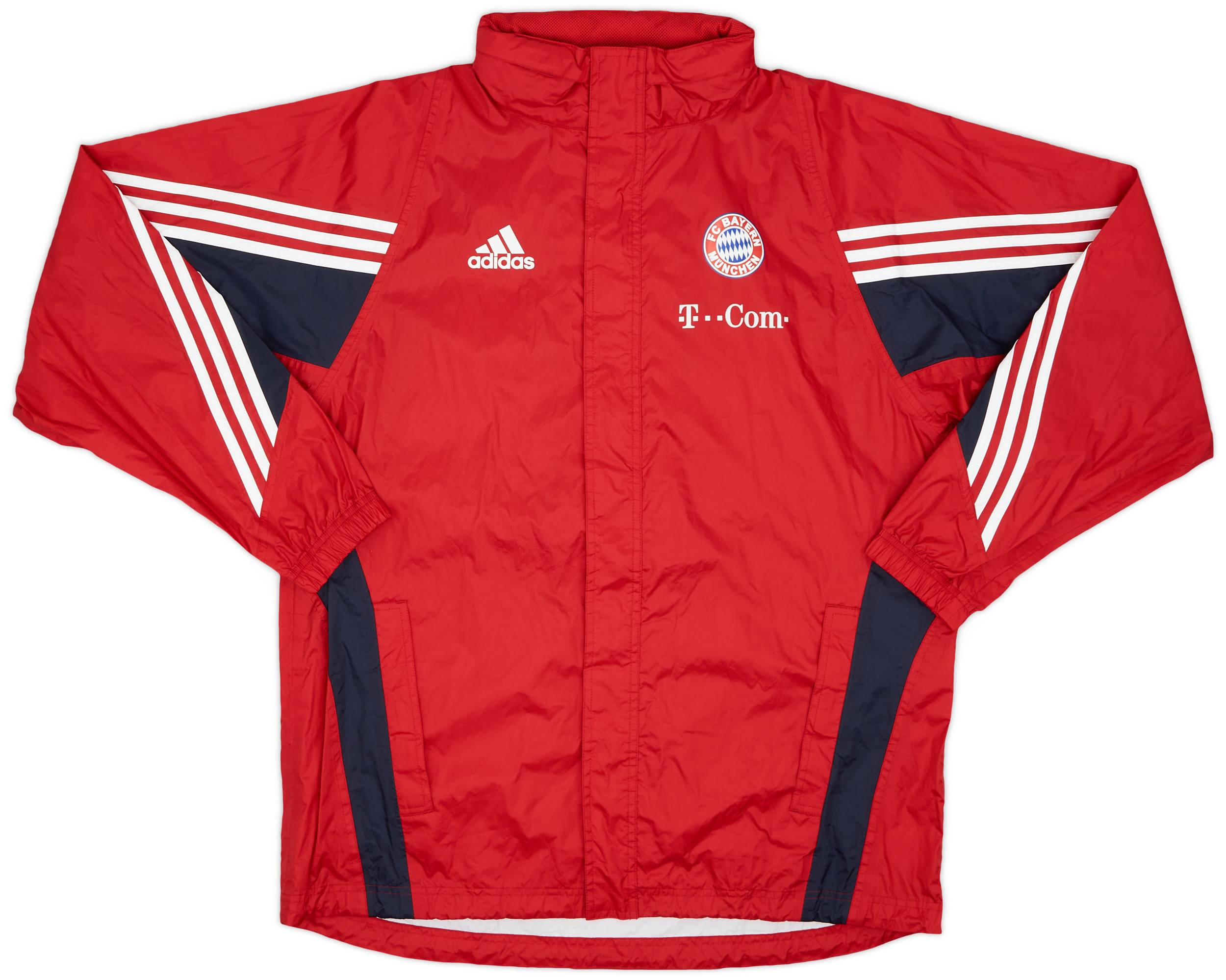 2003 04 Bayern Munich adidas Hooded Rain Jacket 8 10 M