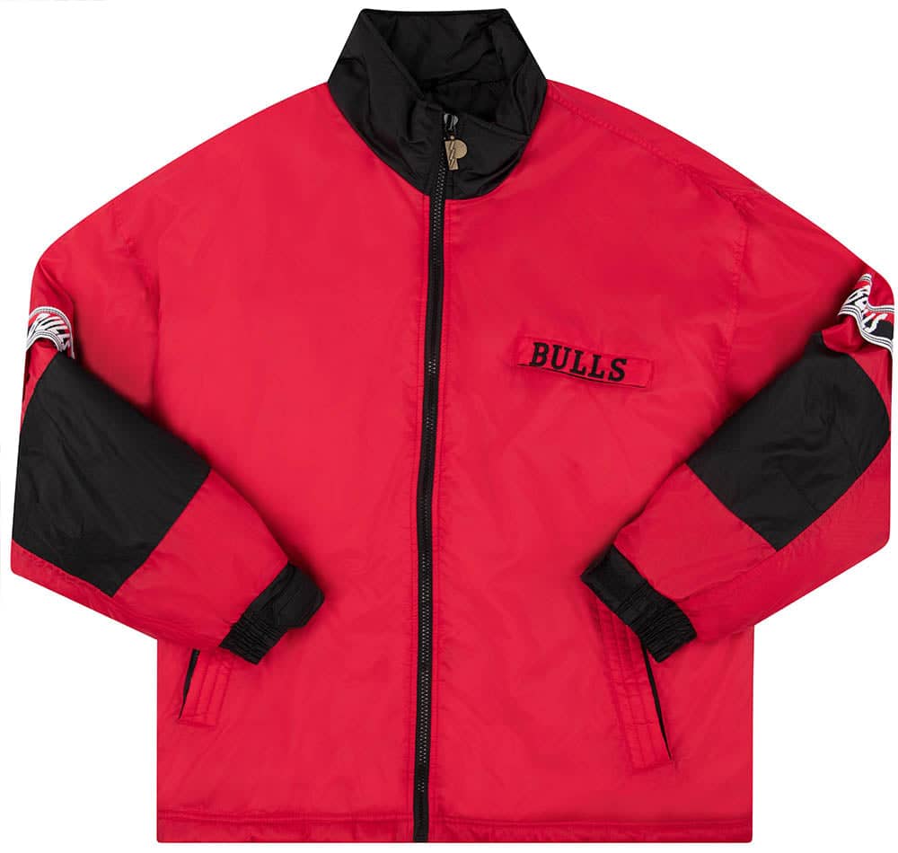 1990s Chicago Bulls Pro Player Rain Coat XL