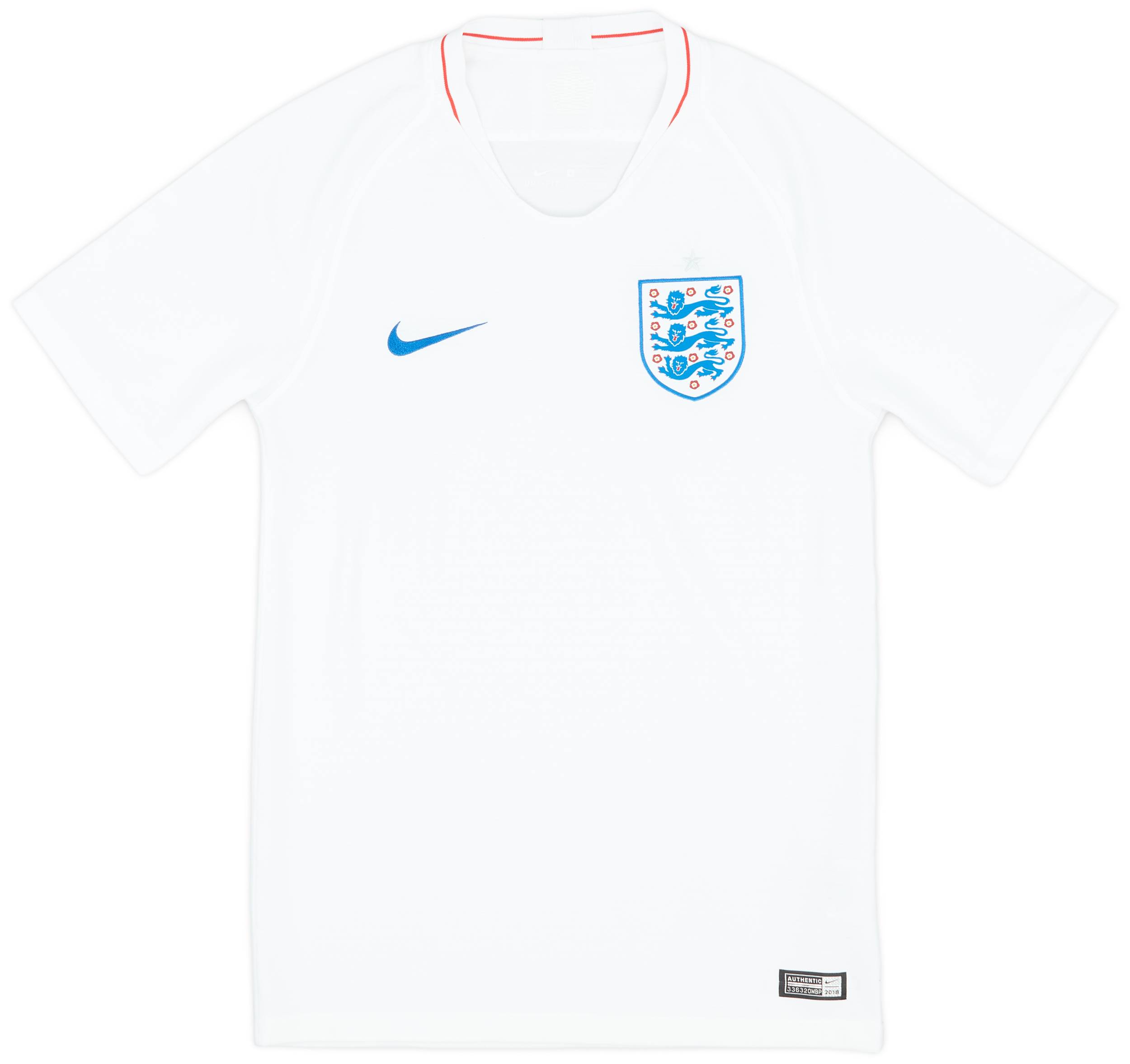 2018-19 England Home Shirt - 9/10 - (S)