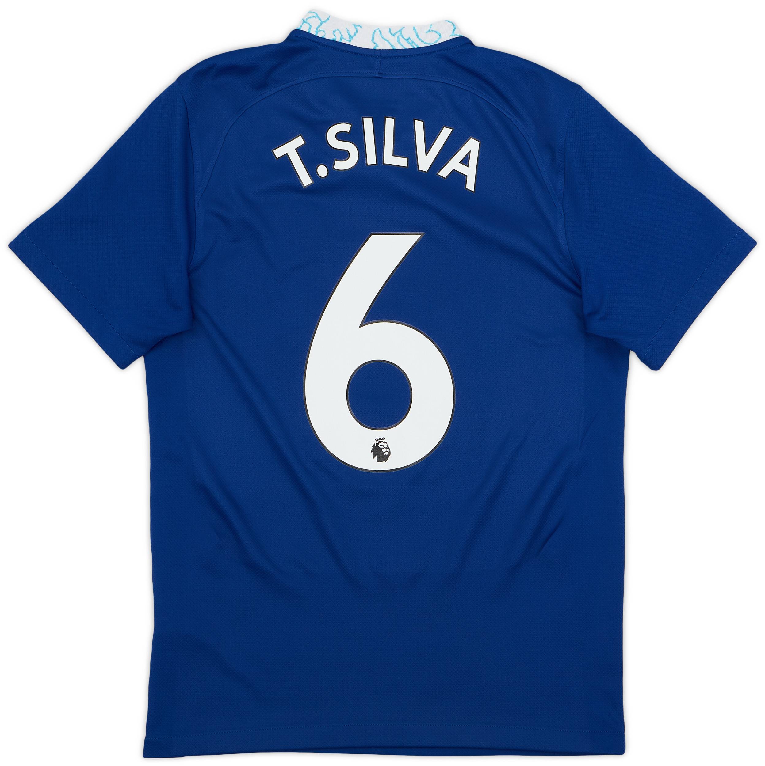 2022-23 Chelsea Home Shirt T.Silva #6 - 8/10 - (S)