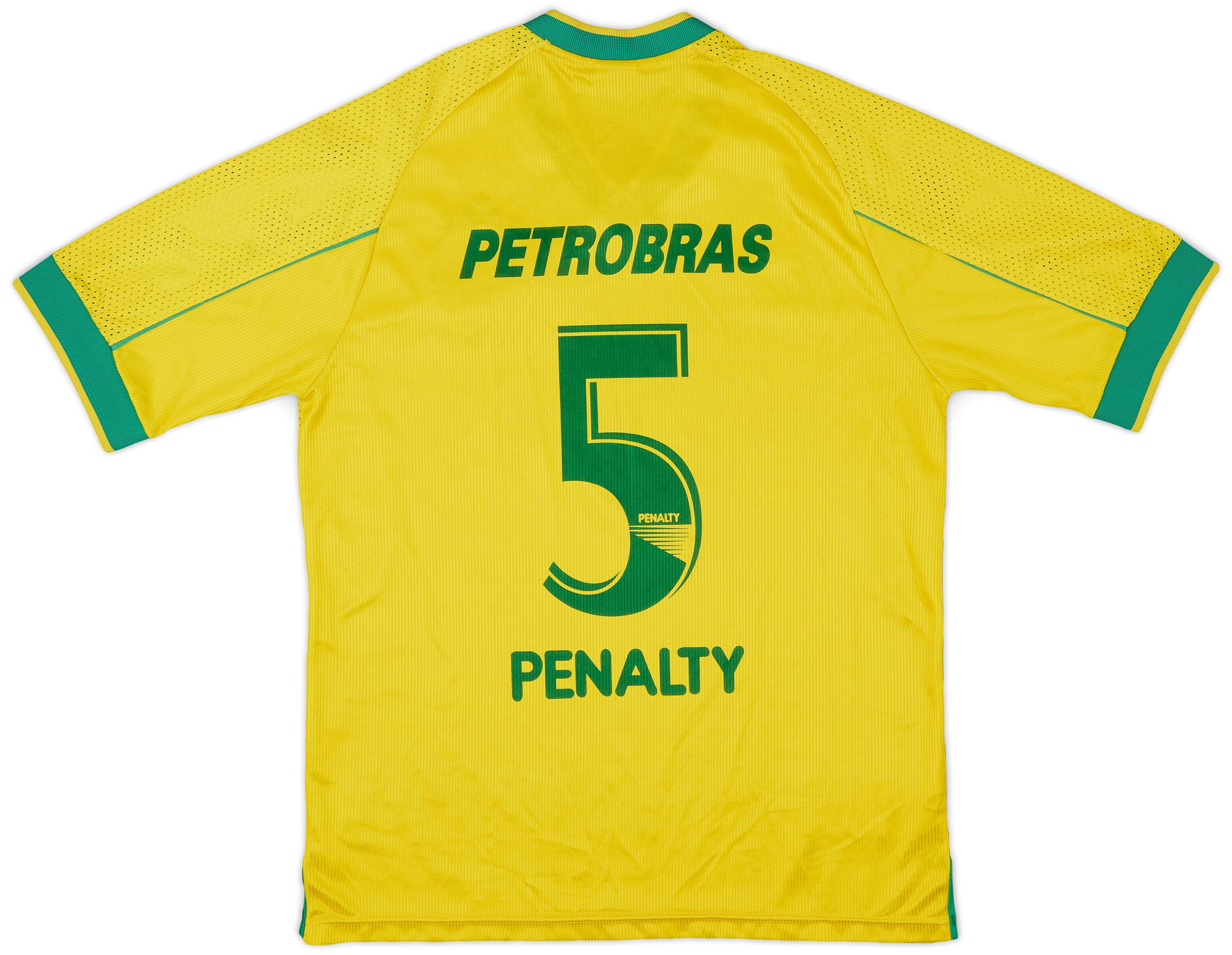 1990s Brazil Futsal Home Shirt #5 - 7/10 - (L)