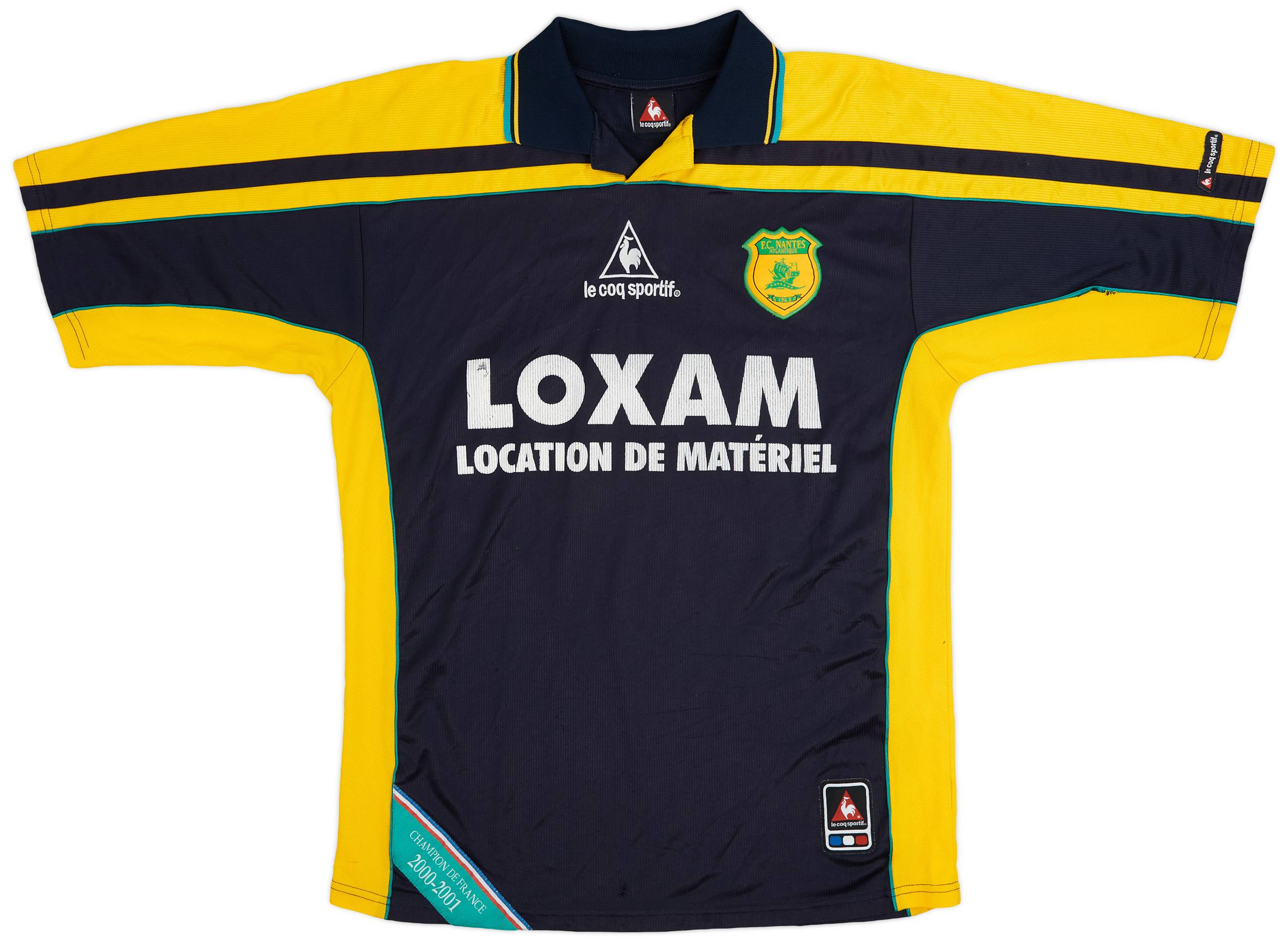 2000-02 Nantes Away Shirt - 6/10 - (XL)