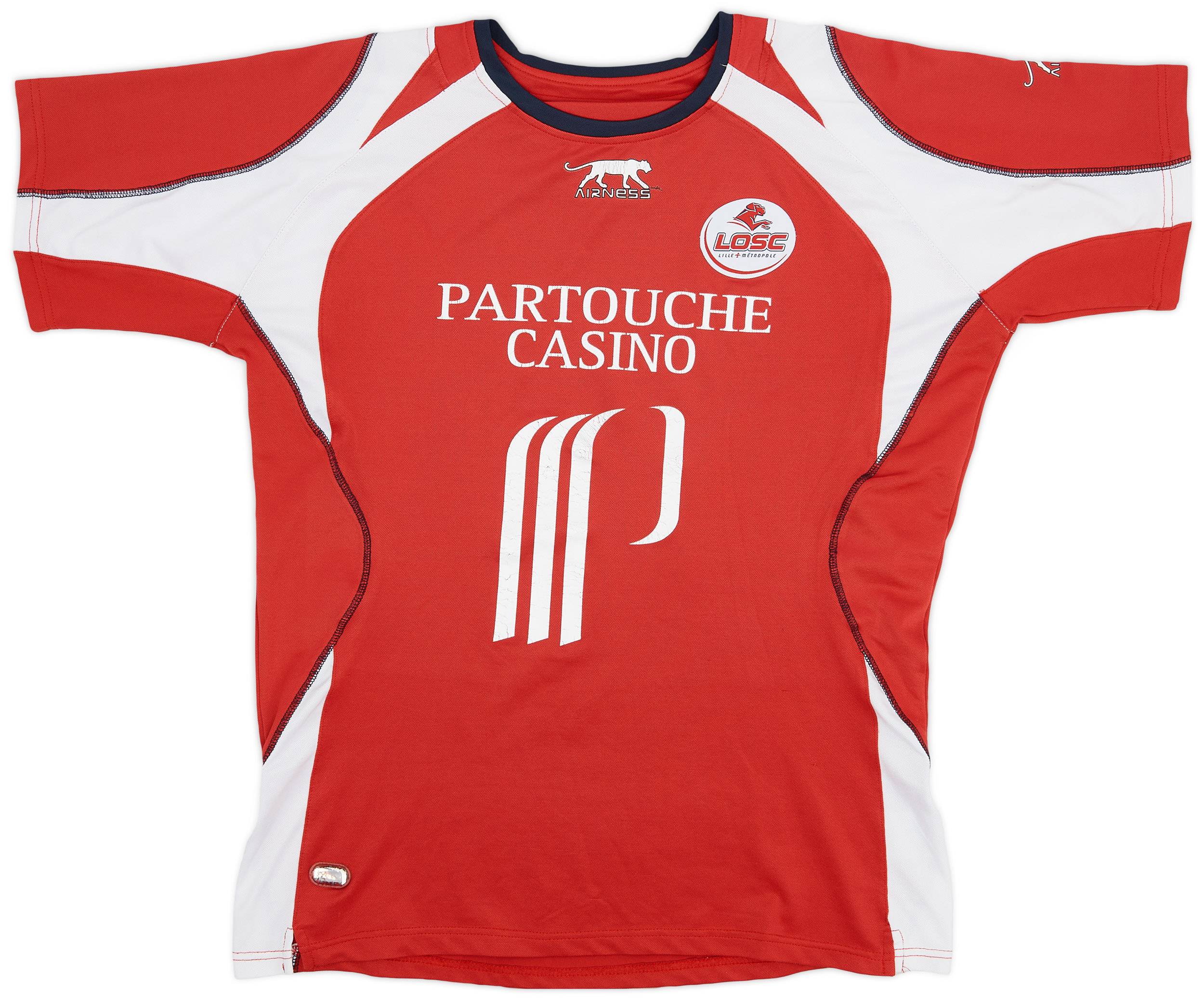 2007-08 Lille Home Shirt - 5/10 - (XL.Boys)