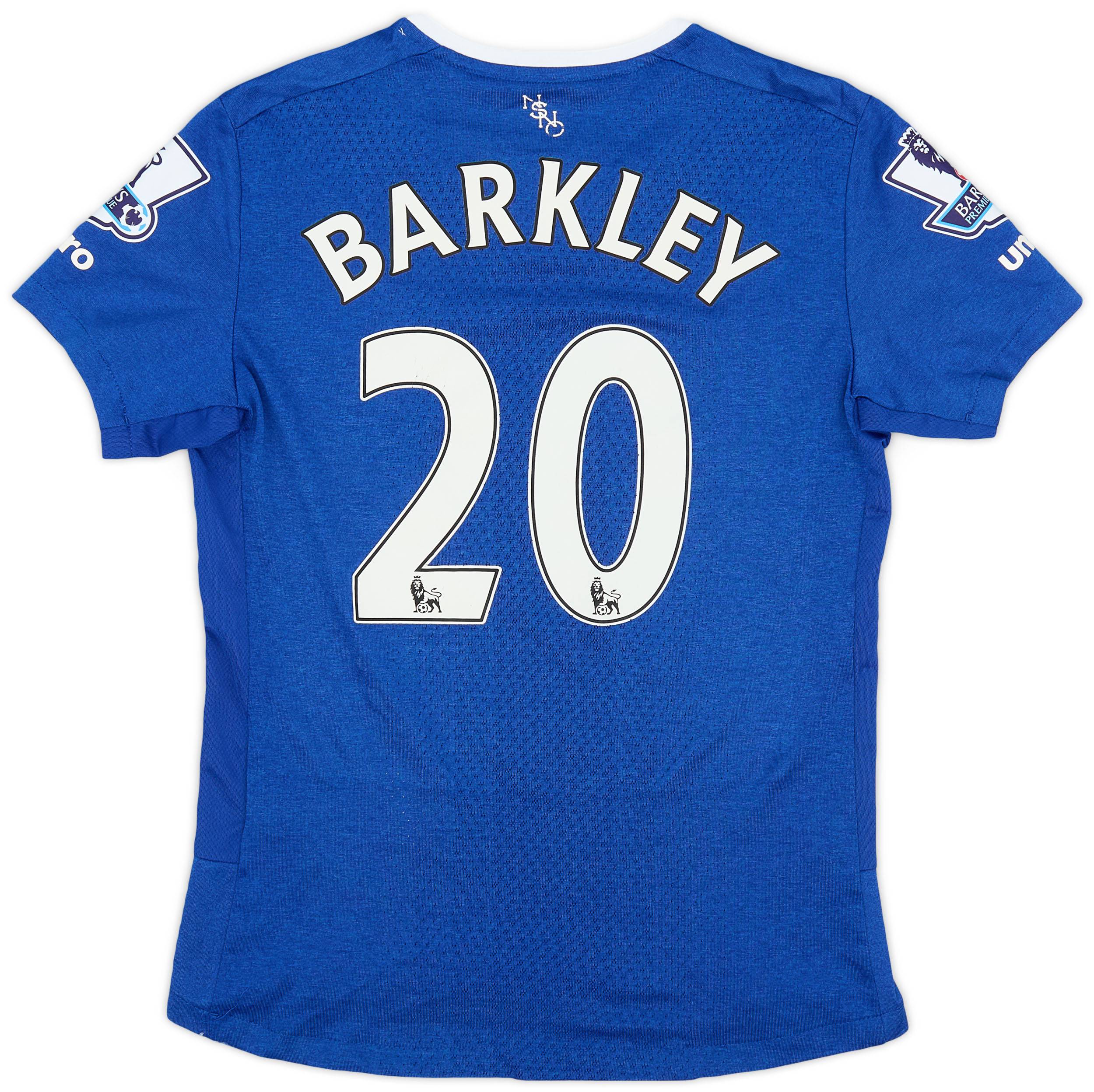 2015-16 Everton Home Shirt Barkley #20 - 6/10 - (S.Boys)