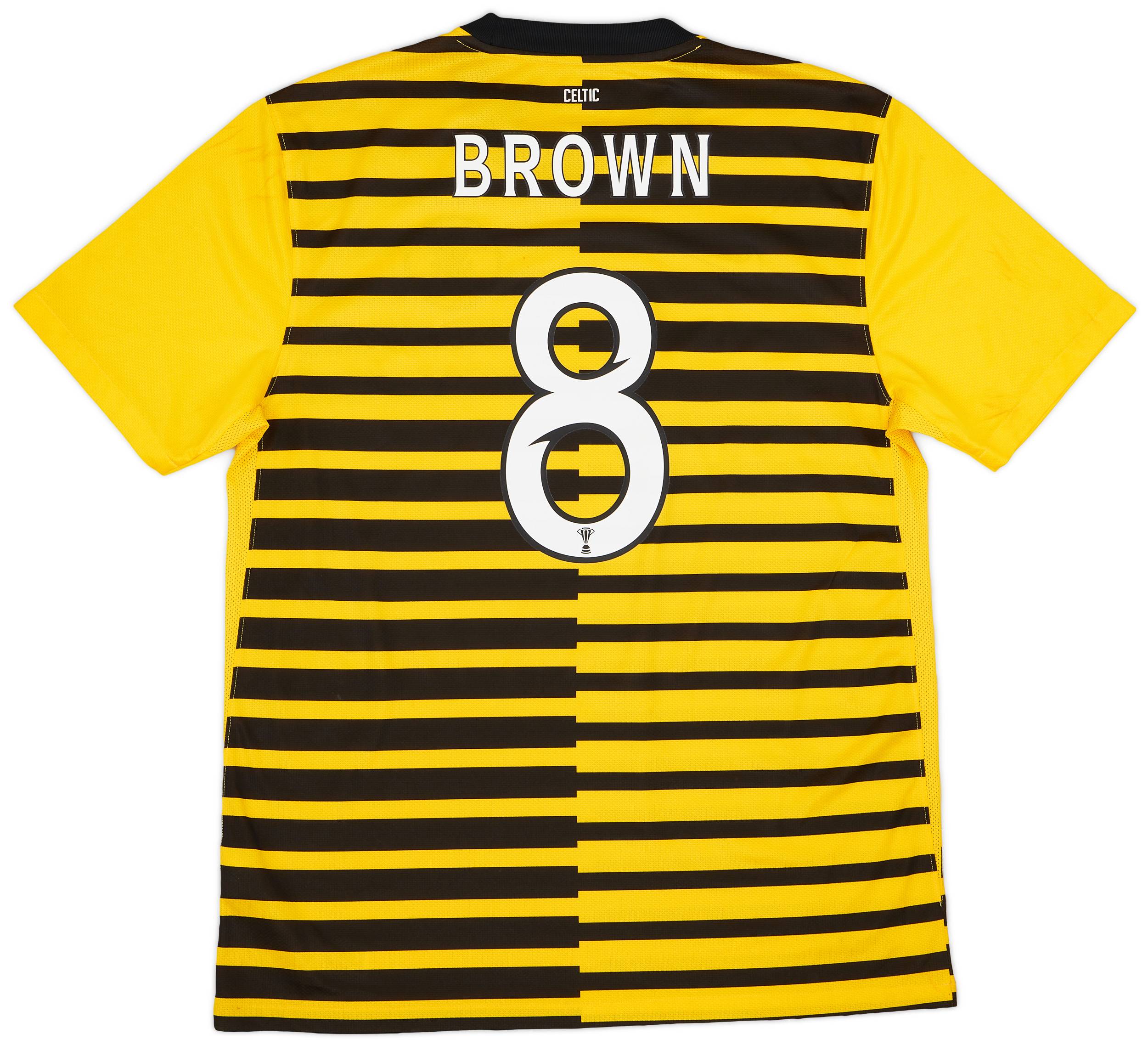 2011-12 Celtic Third Shirt Brown #8 (L)