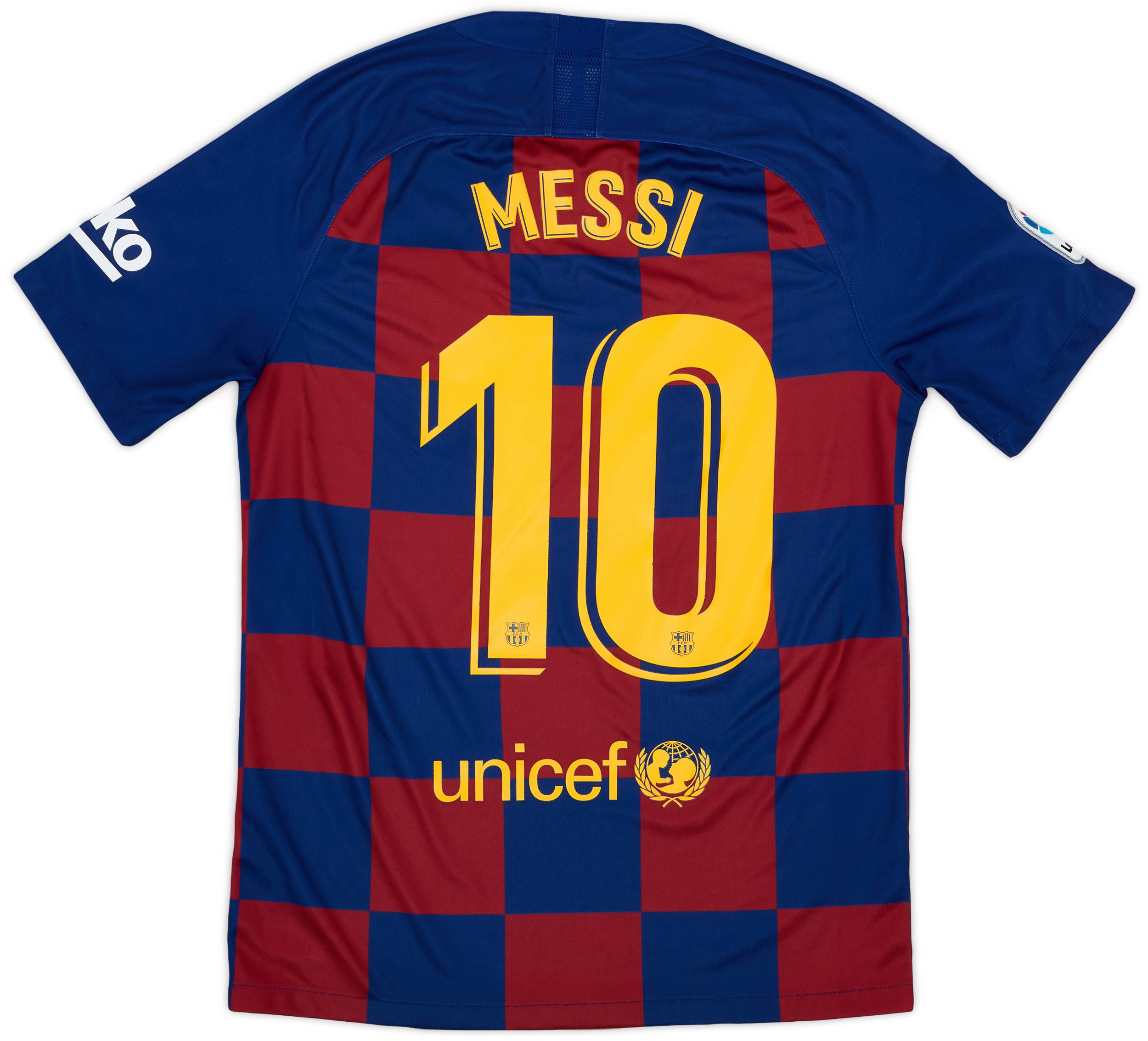 2019-20 Barcelona Home Shirt Messi #10 - 8/10 - (M)