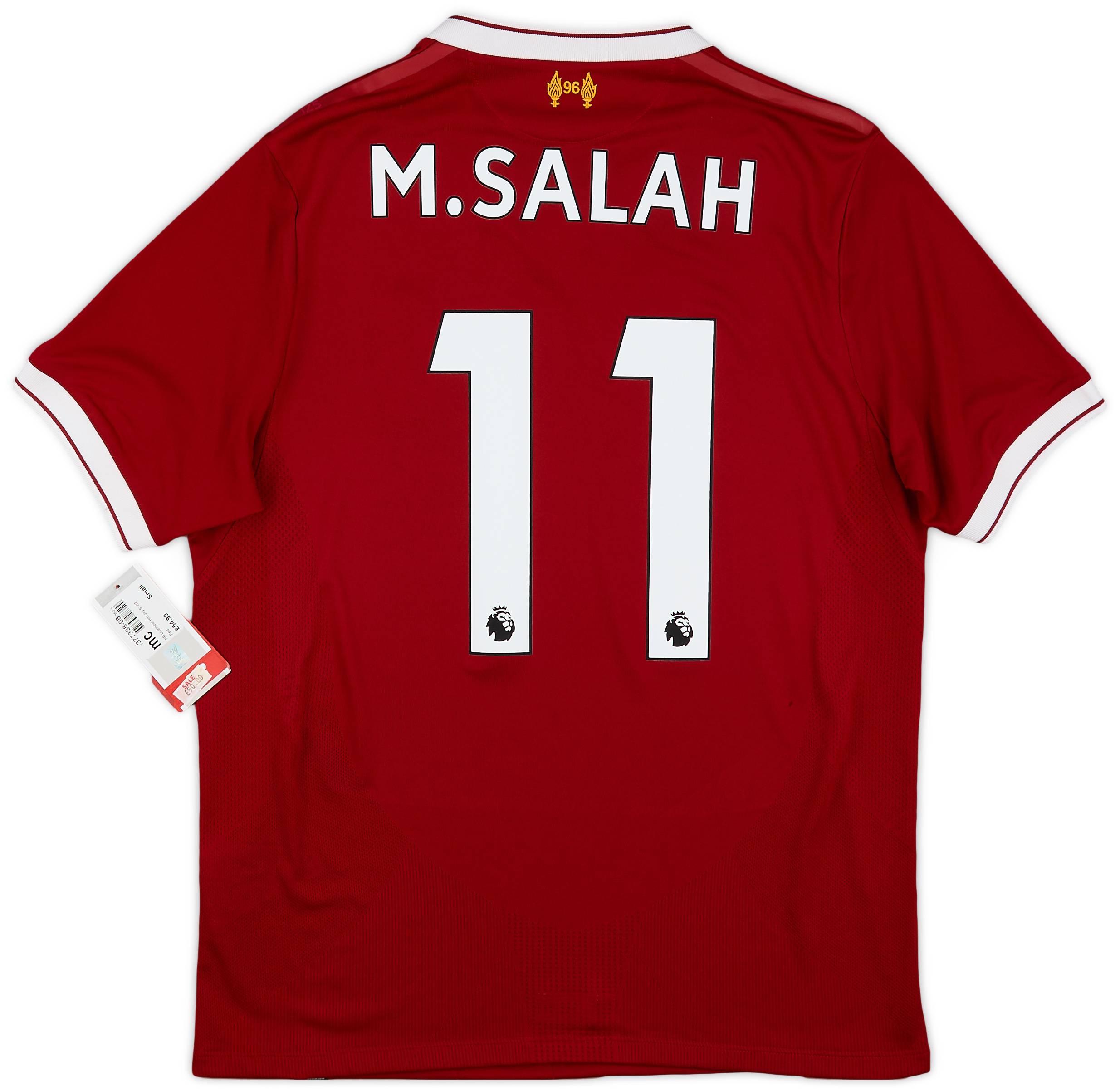 2017-18 Liverpool 125 Years Home Shirt M.Salah #11 (S)