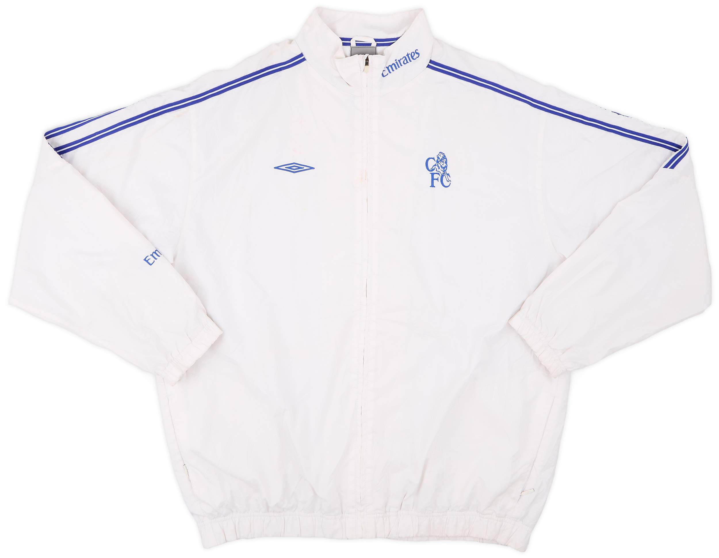 （お得な特別割引価格） 2004-05 Chelsea Umbro Track Jacket - 5/10 - (XXL) ウェア
