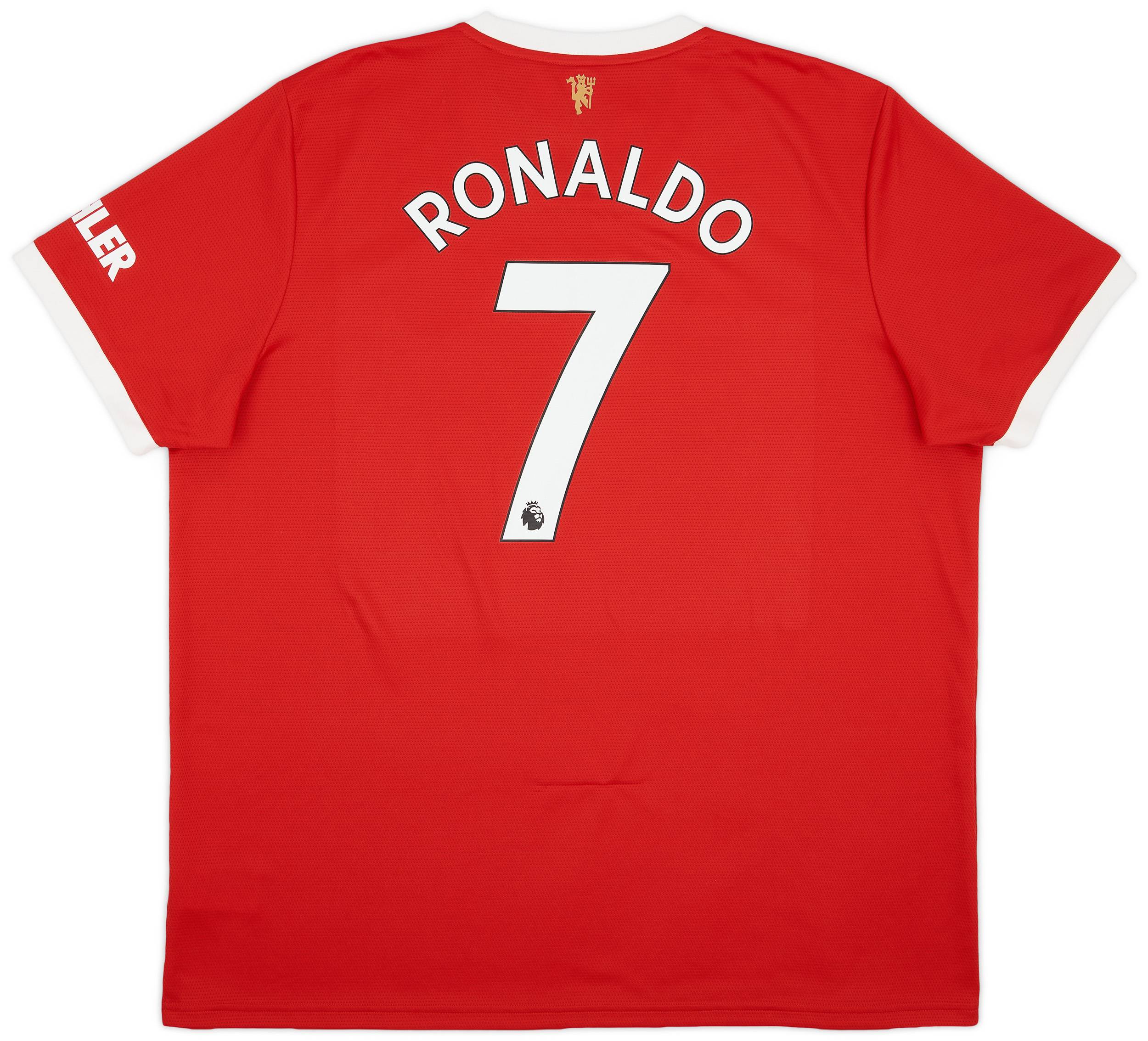 2021-22 Manchester United Home Shirt Ronaldo #7 (XXL)