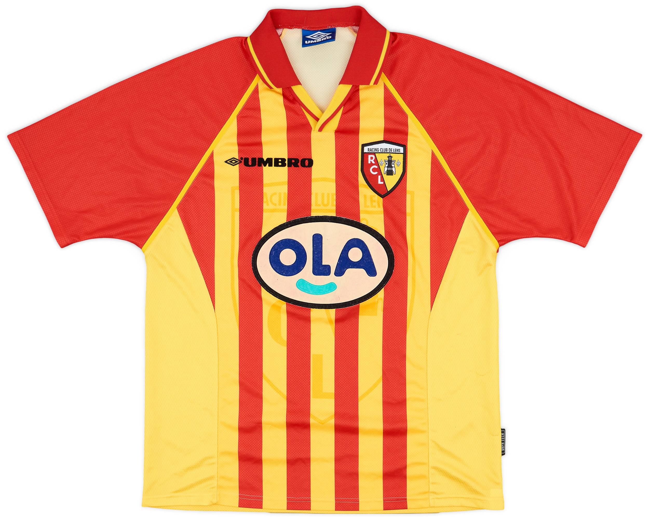 1999 00 Lens Home Shirt 8 10 L