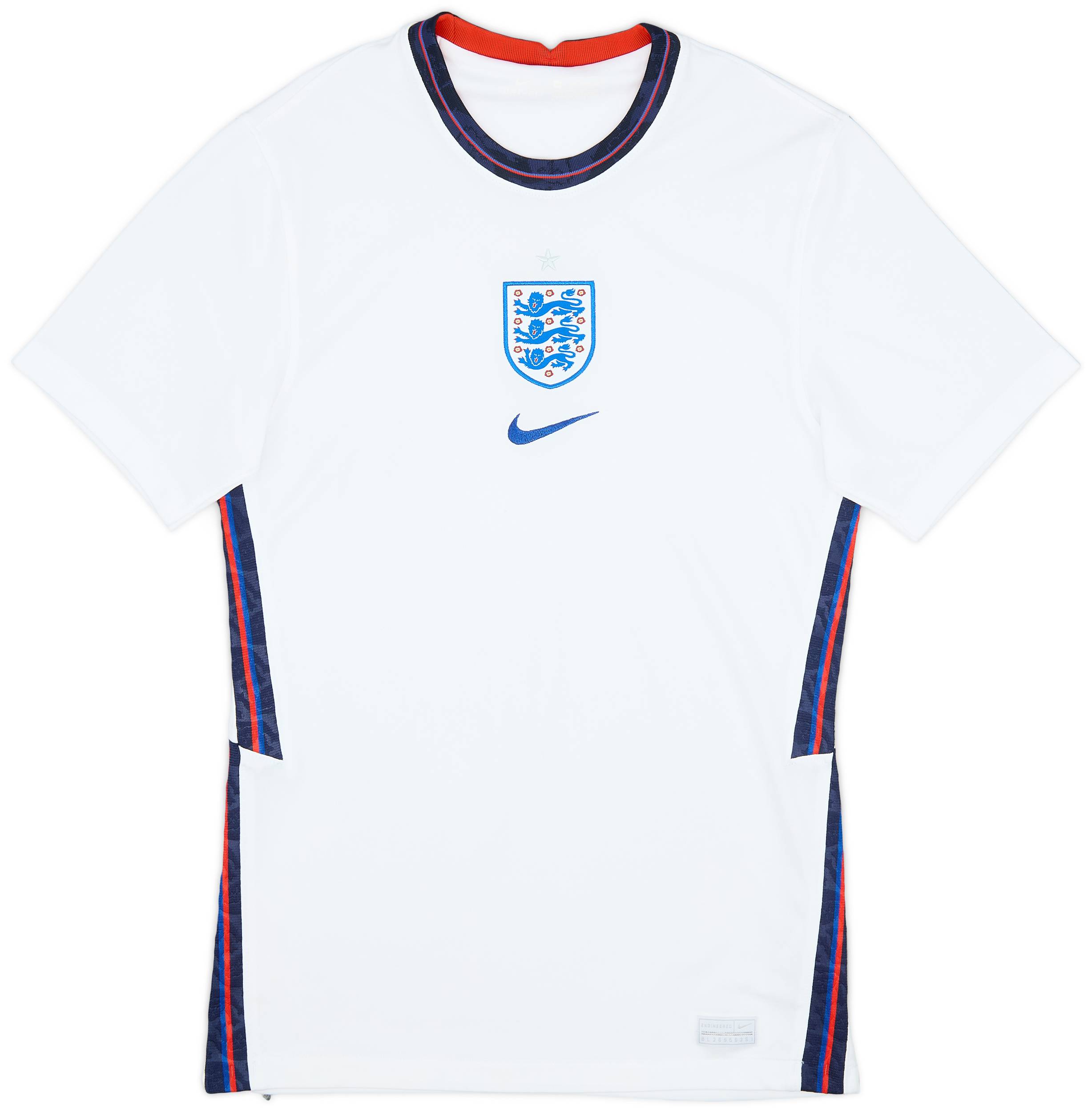 2020-22 England Home Shirt - 8/10 - (XS)