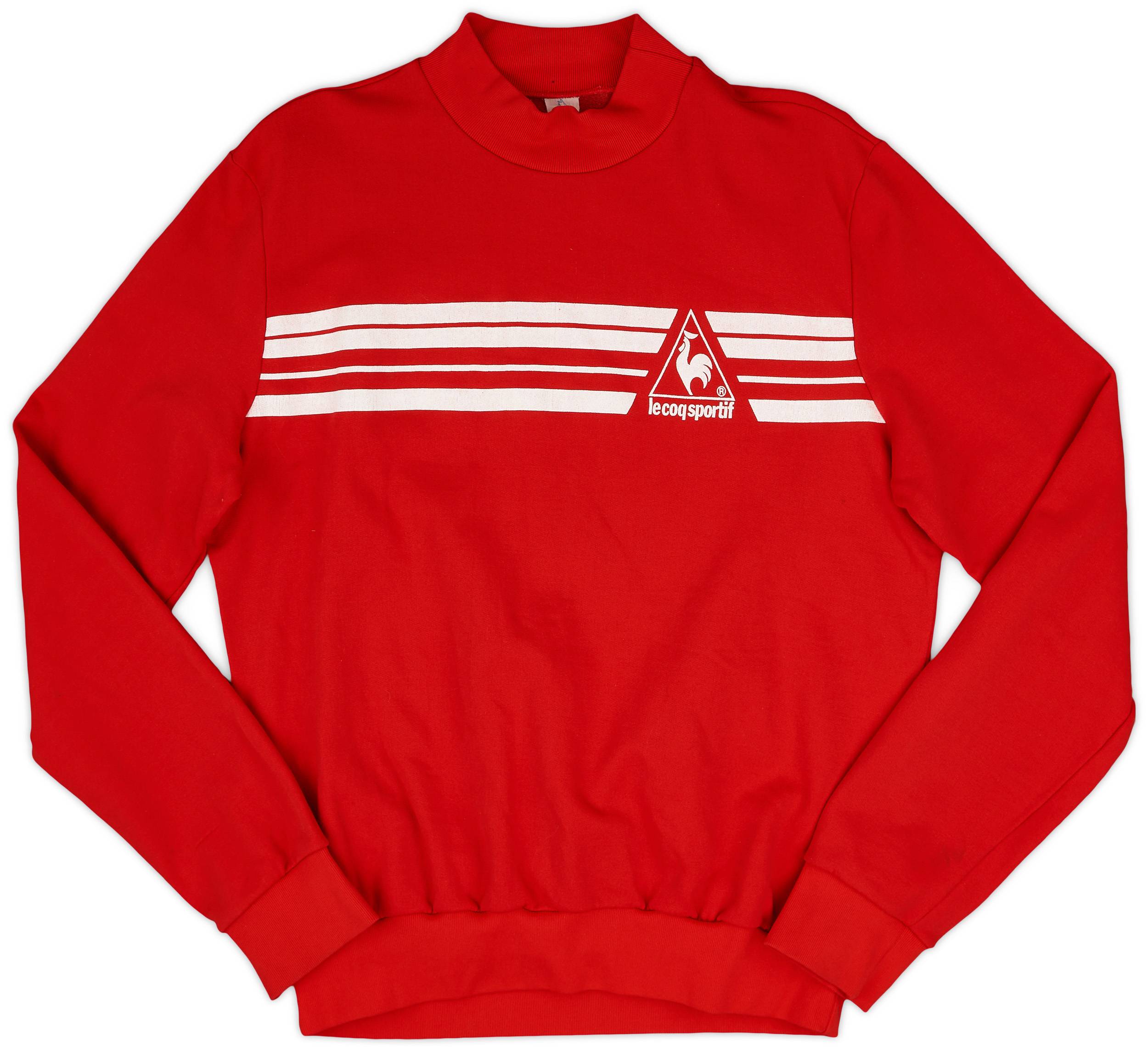 1980s Monaco Le Coq Sportif Signed Sweat Top - 8/10 - (L)