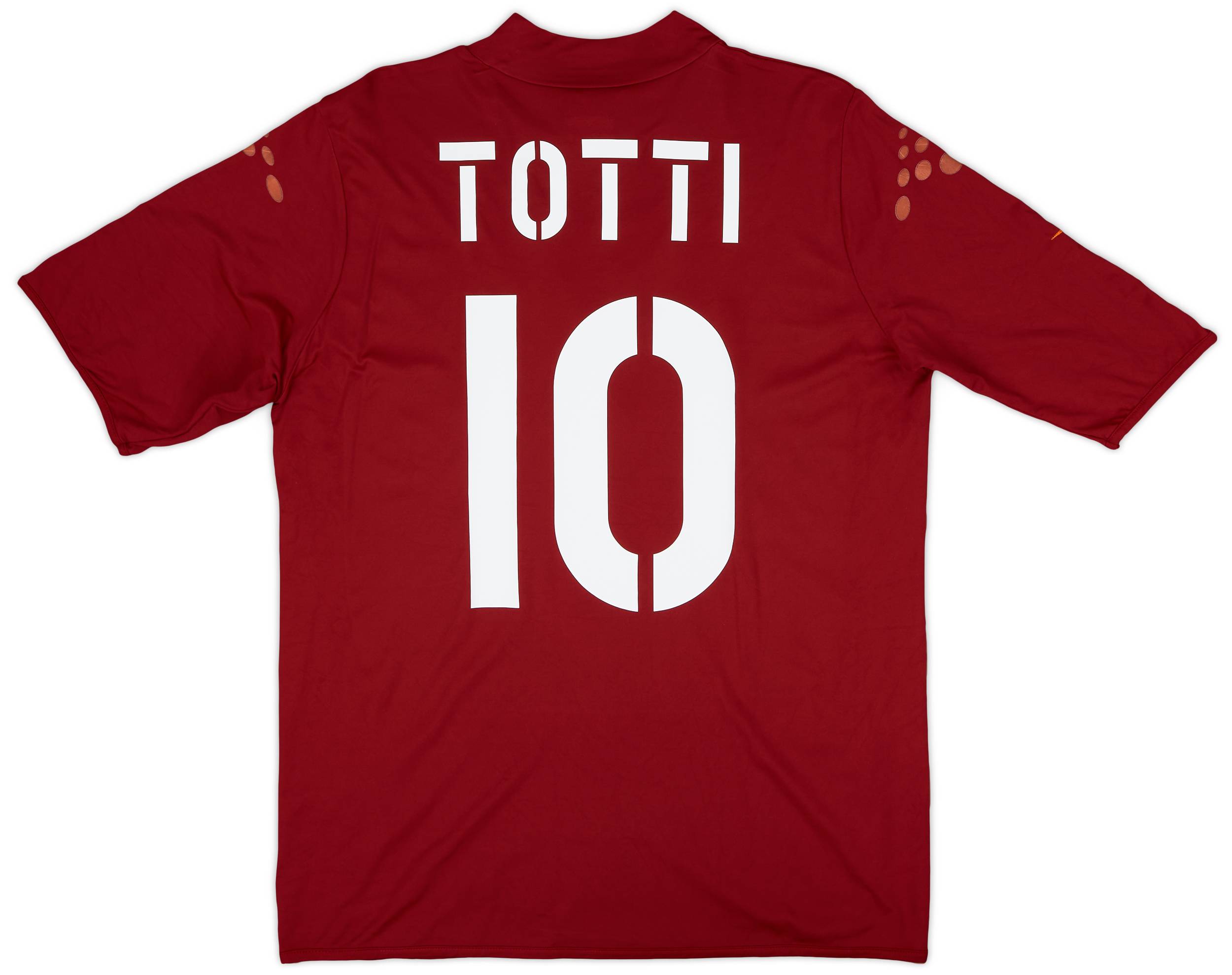 2003-04 Roma Home Shirt Totti #10 - 8/10 - (XL)