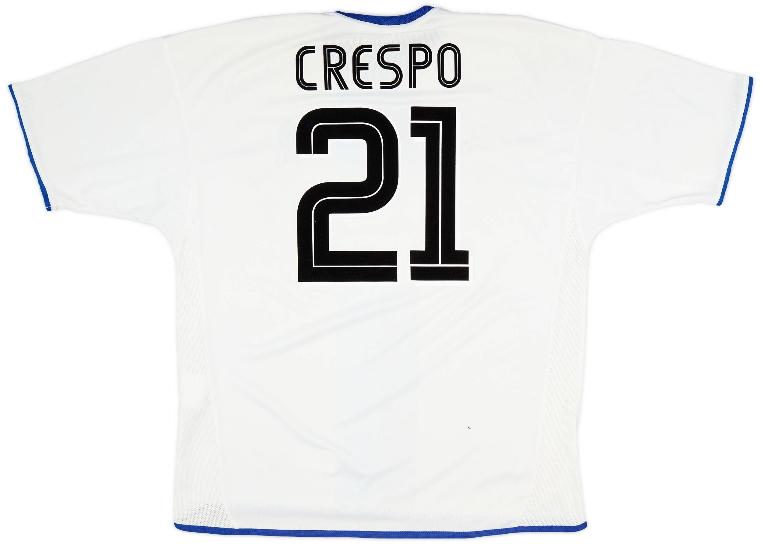 2003-05 Chelsea Away Shirt Crespo #21 - 7/10 - (XL)