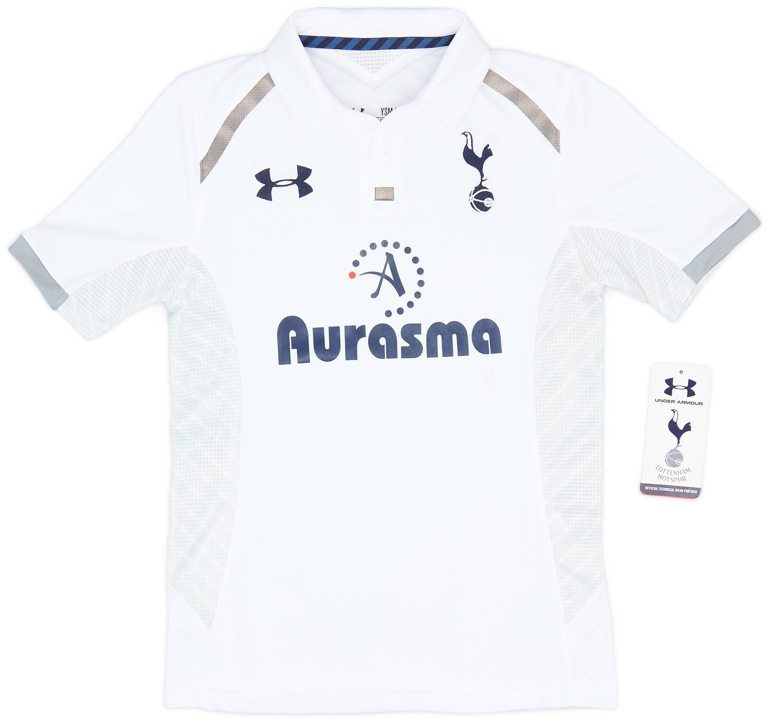 12/13 UA × Tottenham Home Game Shirts TOTTENHAM HOTSPUR 2012 2013 HOME FOOTBALL SHIRT SOCCER