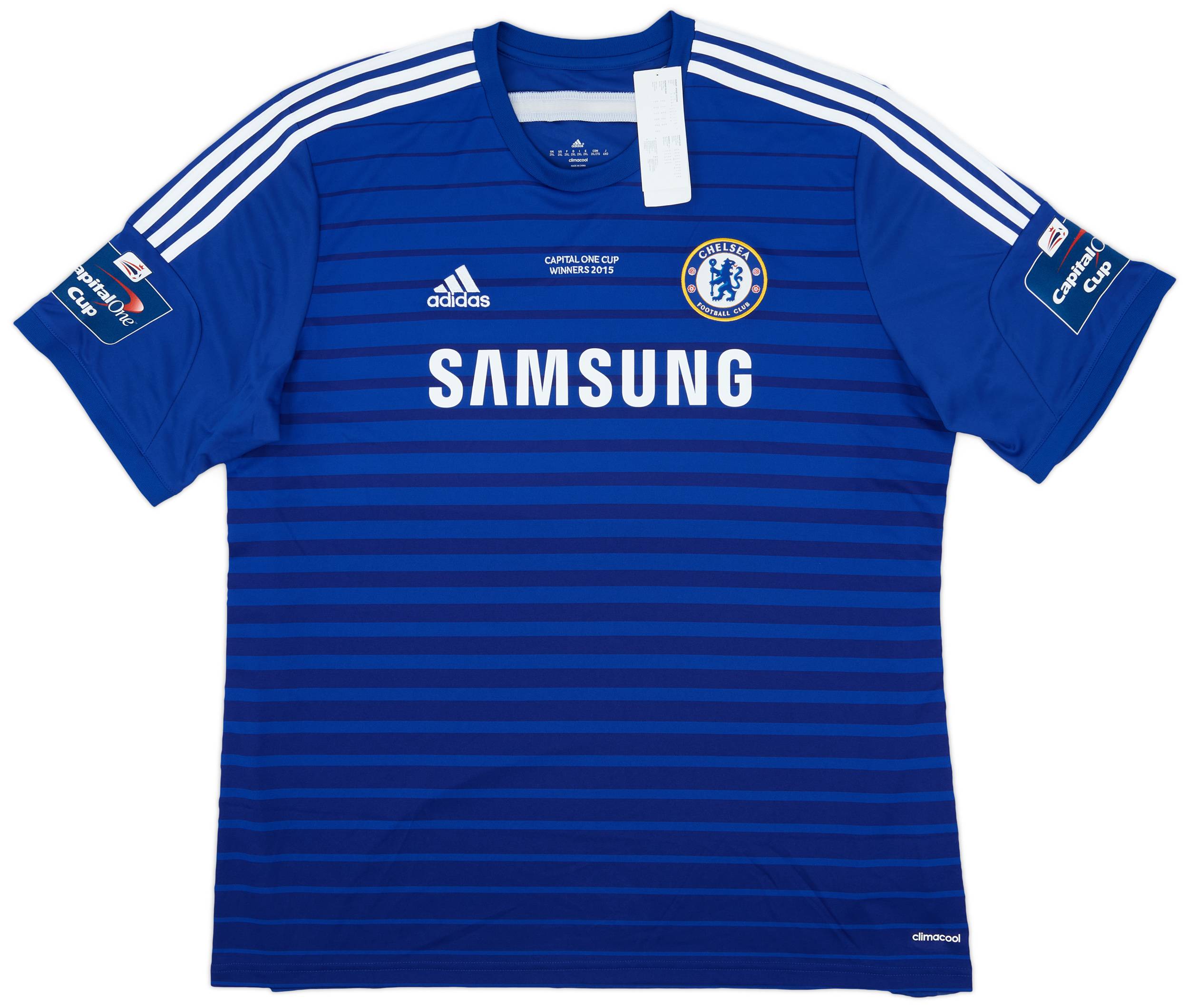 2014-15 Chelsea 'Capital One Cup Winners' Home Shirt (XXL)