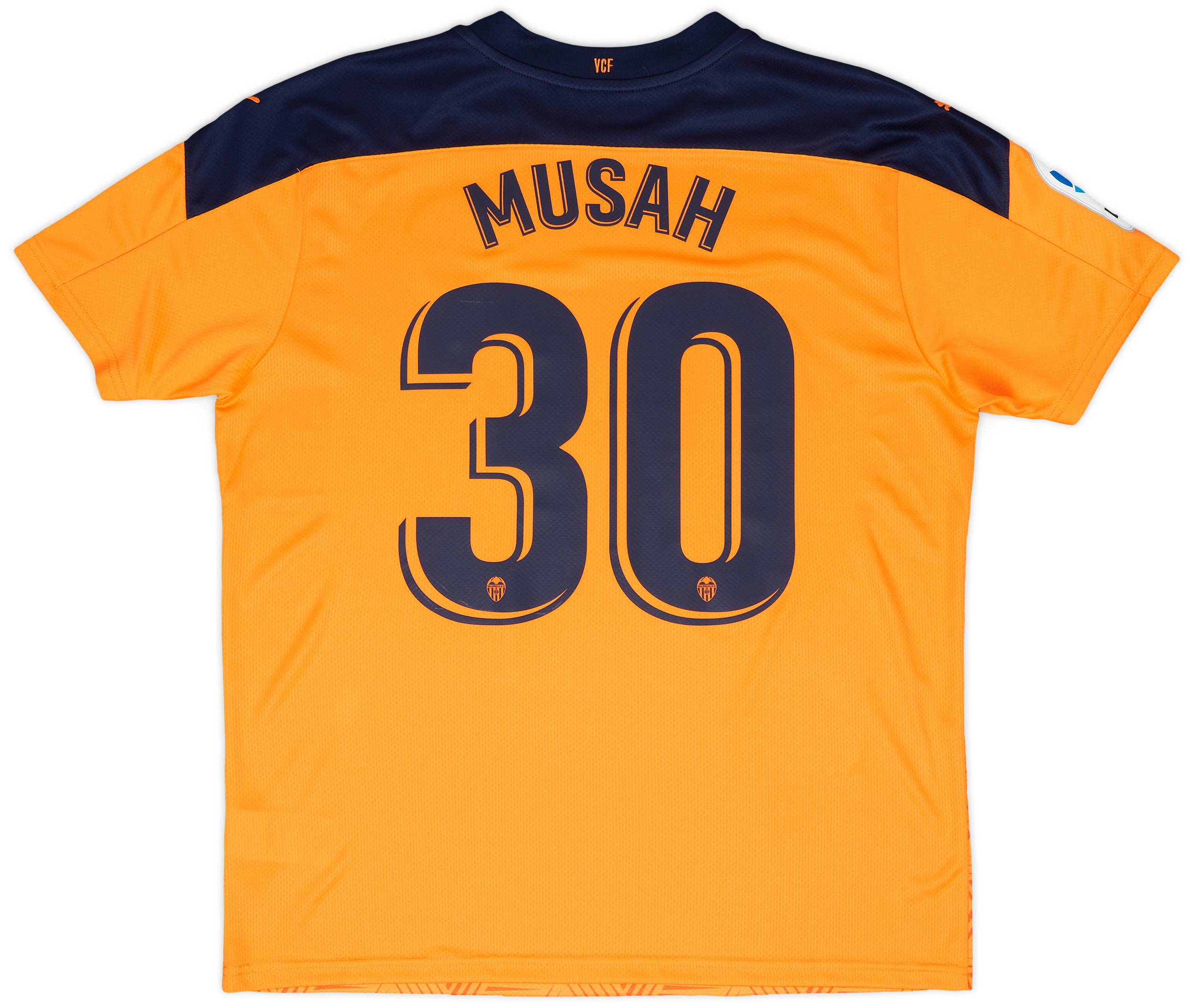 2020-21 Valencia Away Shirt Musah #30 (L)