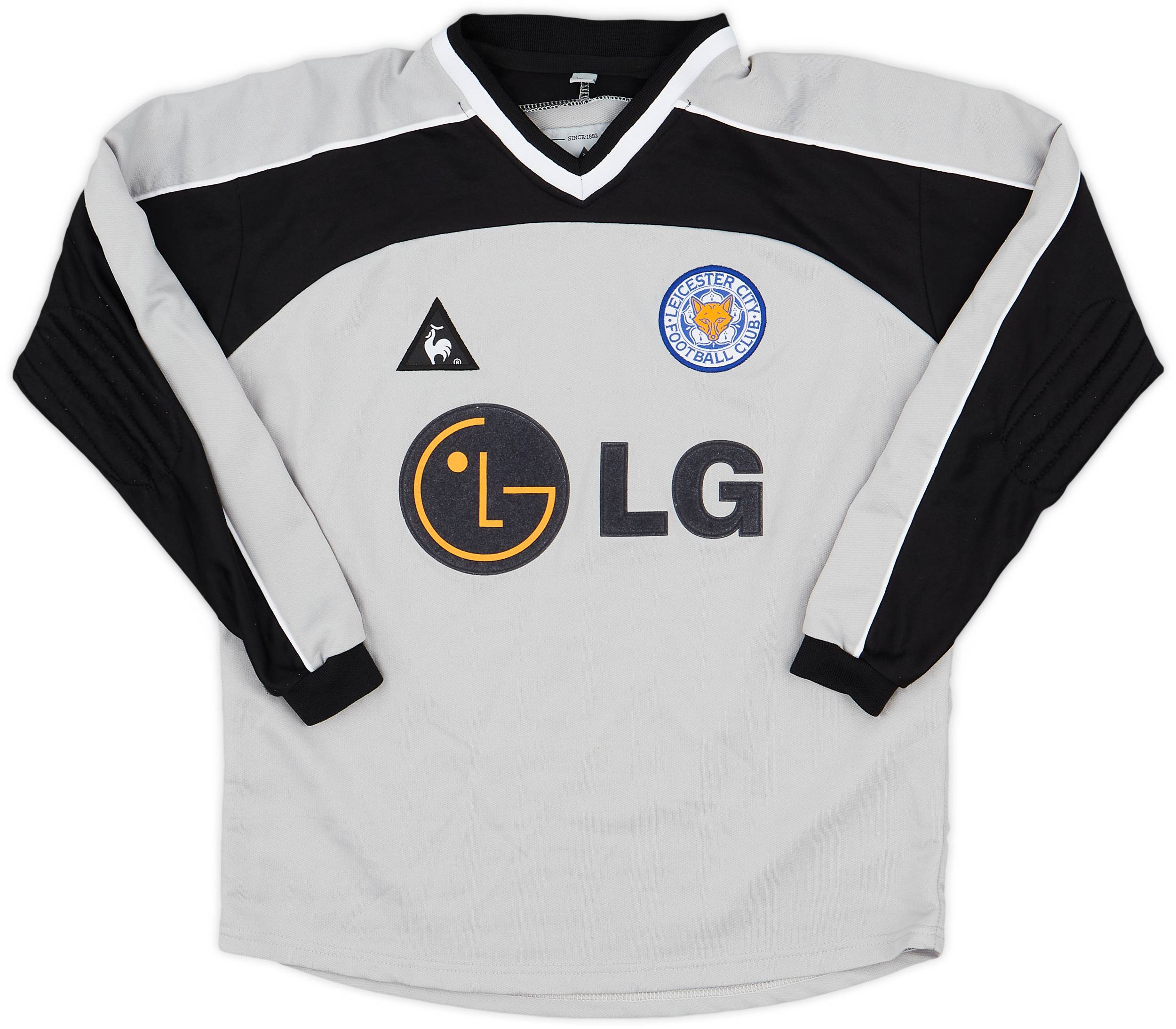 2002-03 Leicester GK Shirt - 8/10 - (L.Boys)