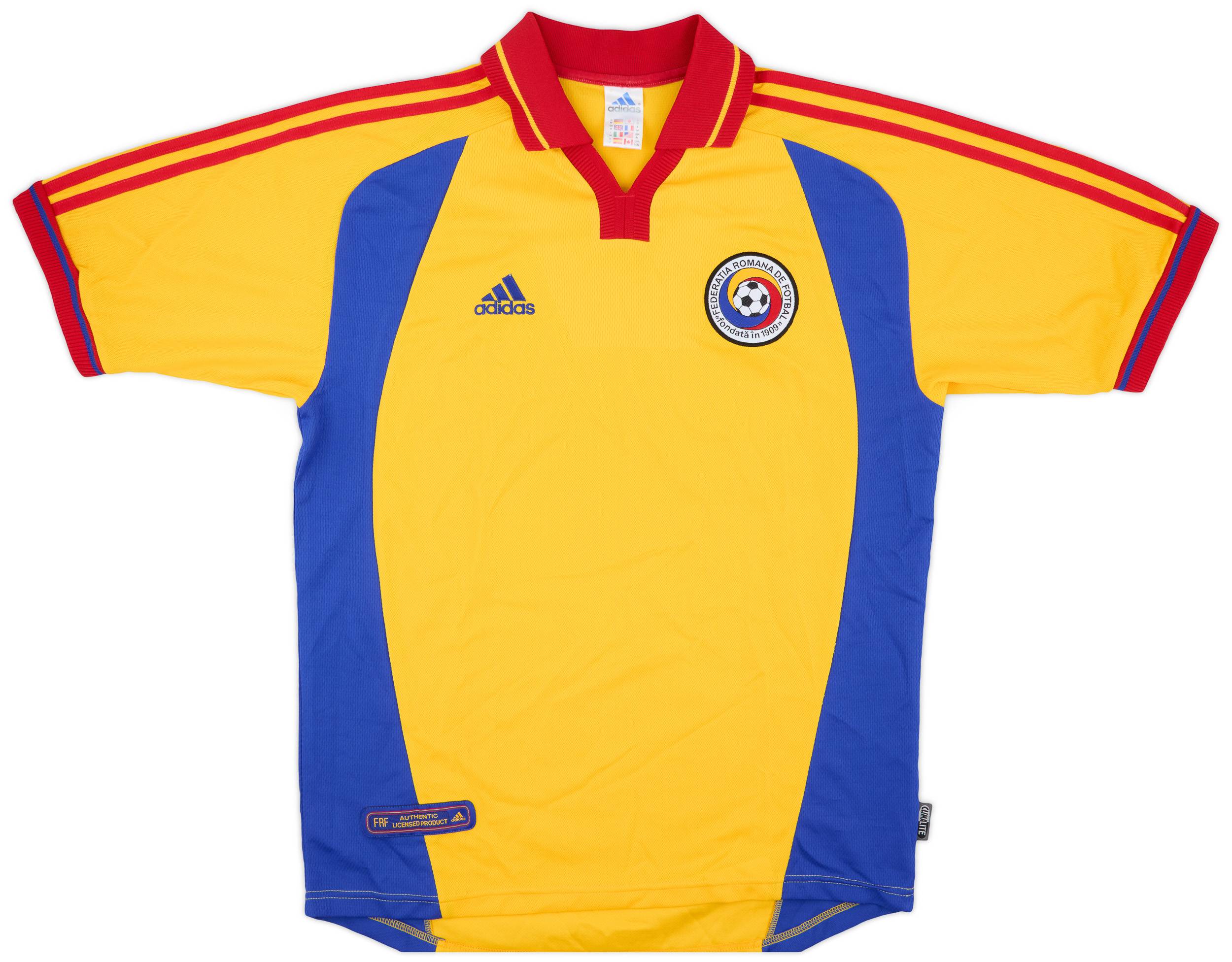 2000-02 Romania Home Shirt - 9/10 - (M)