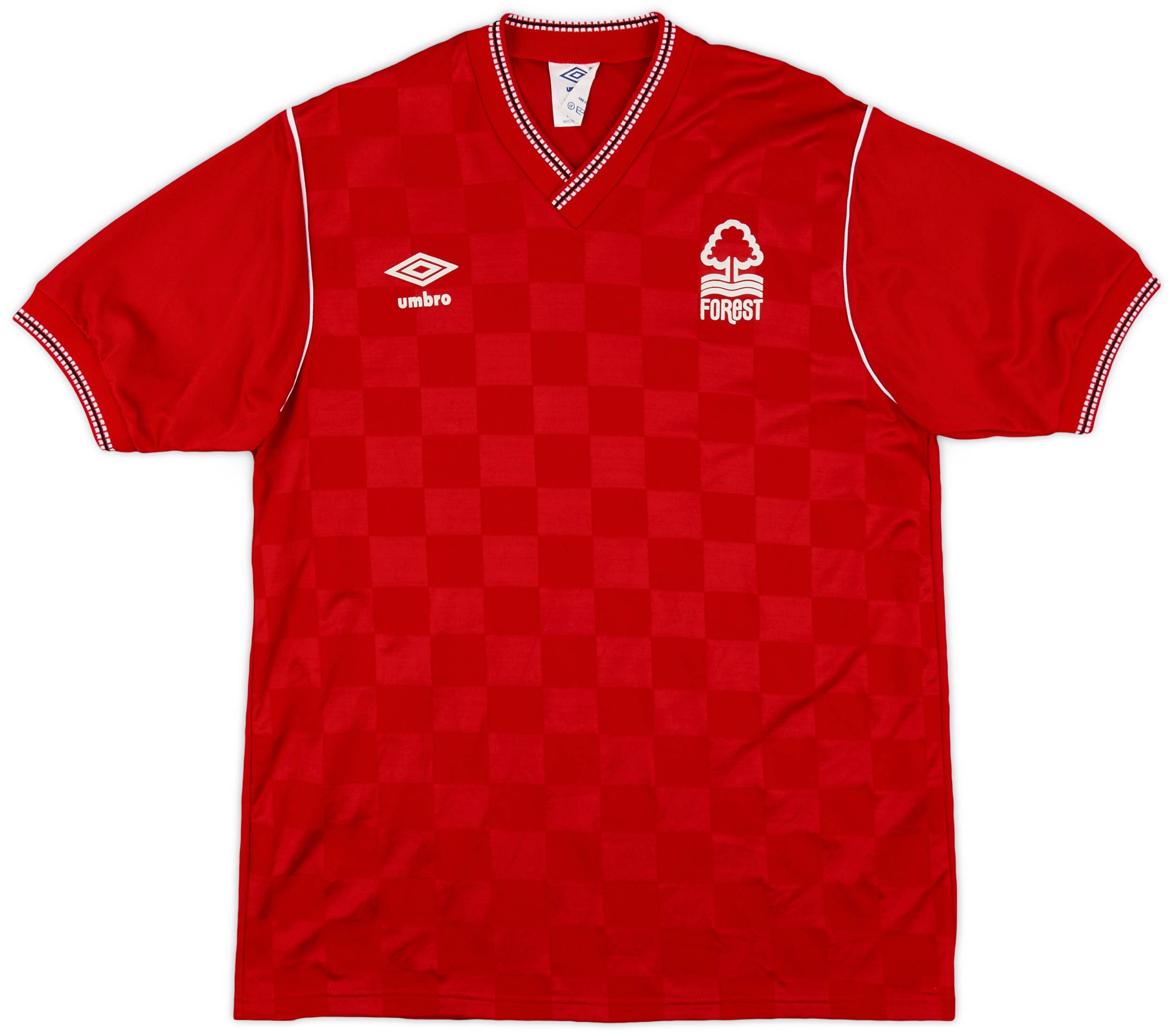 1986-88 Nottingham Forest Home Shirt - 7/10 - (L)