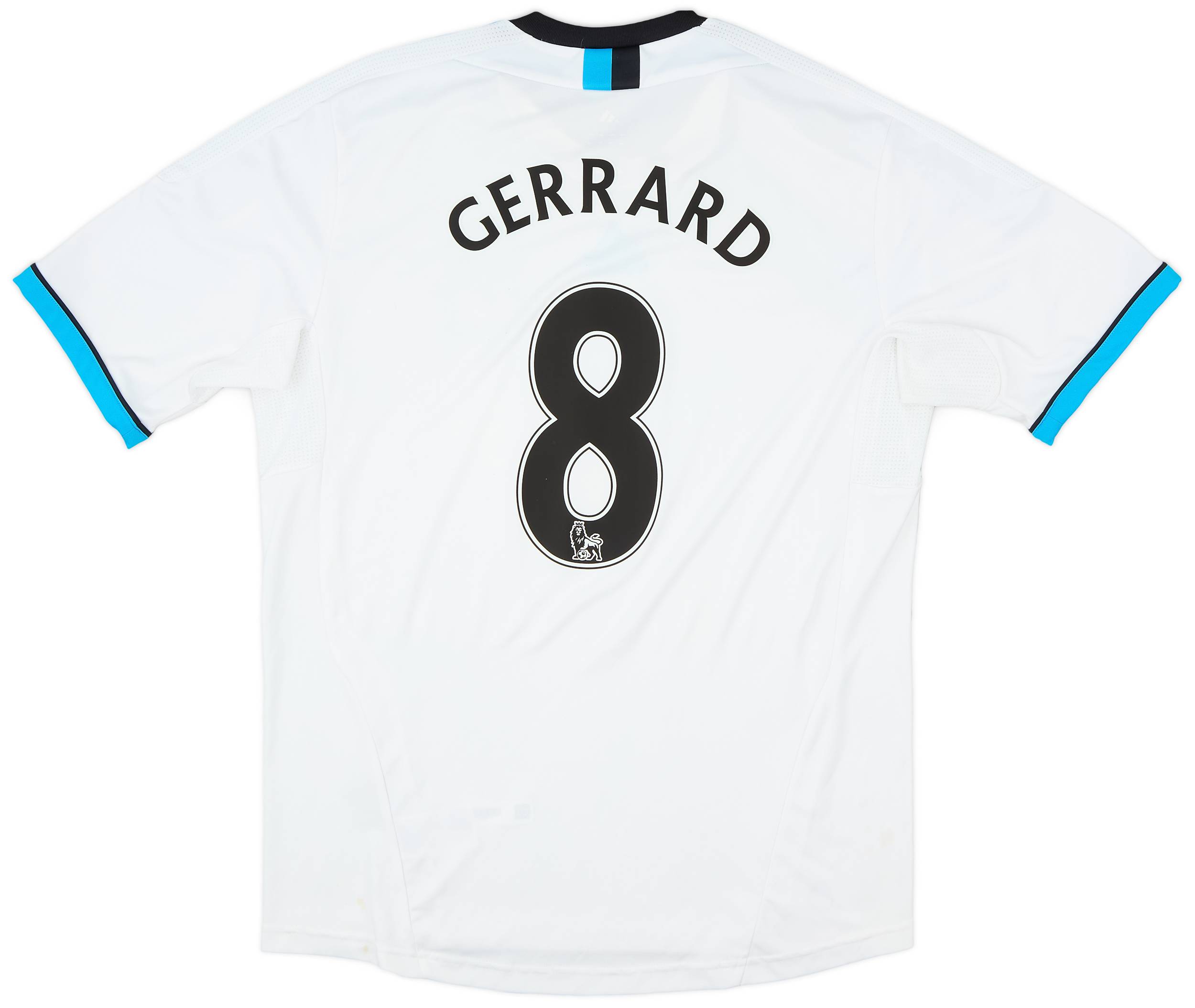 2011-12 Liverpool Third Shirt Gerrard #8 - 7/10 - (L)