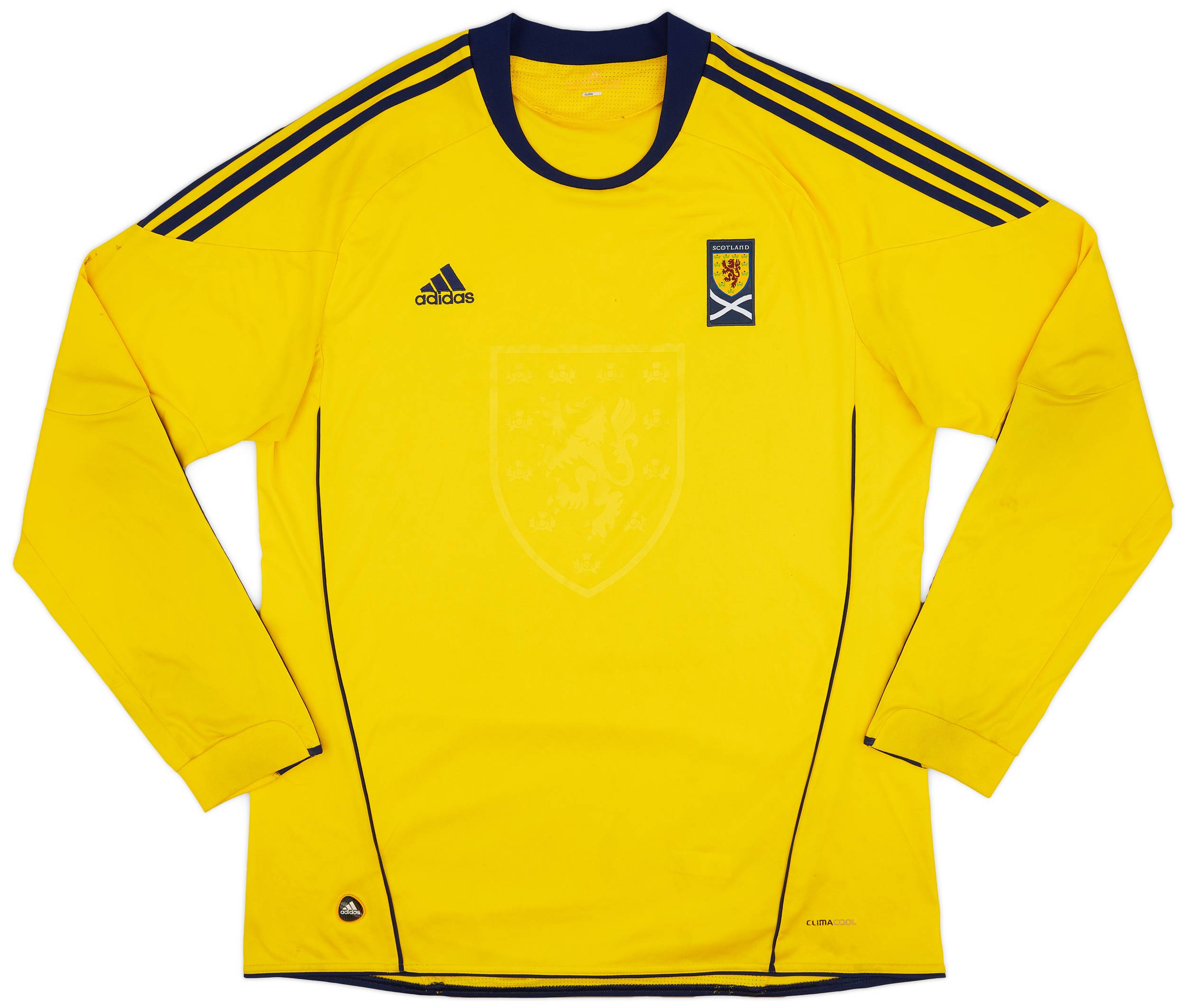 2010-11 Scotland Away L/S Shirt - 4/10 - (XL)