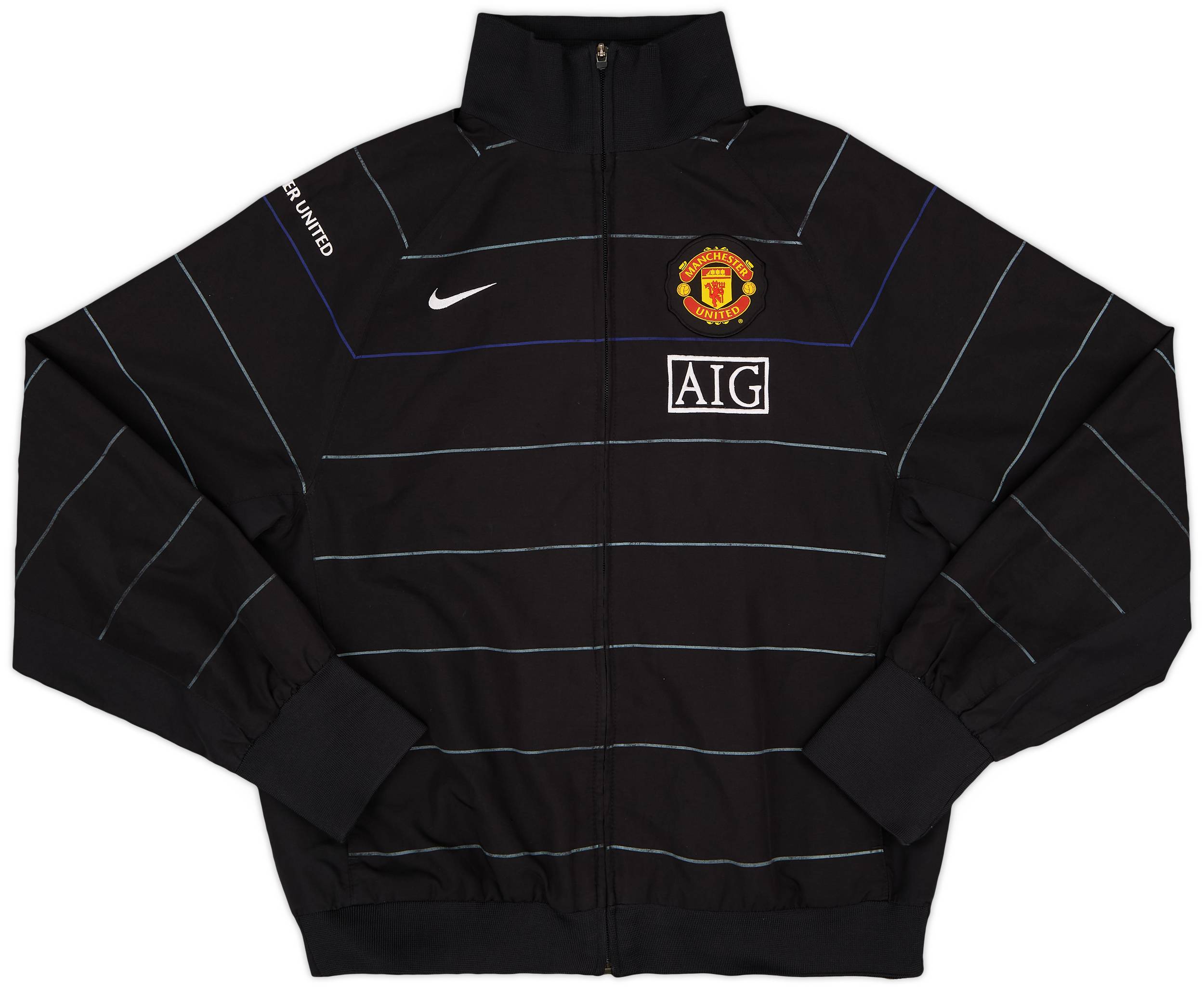 2008-09 Manchester United Nike Track Jacket - 7/10 - (M)
