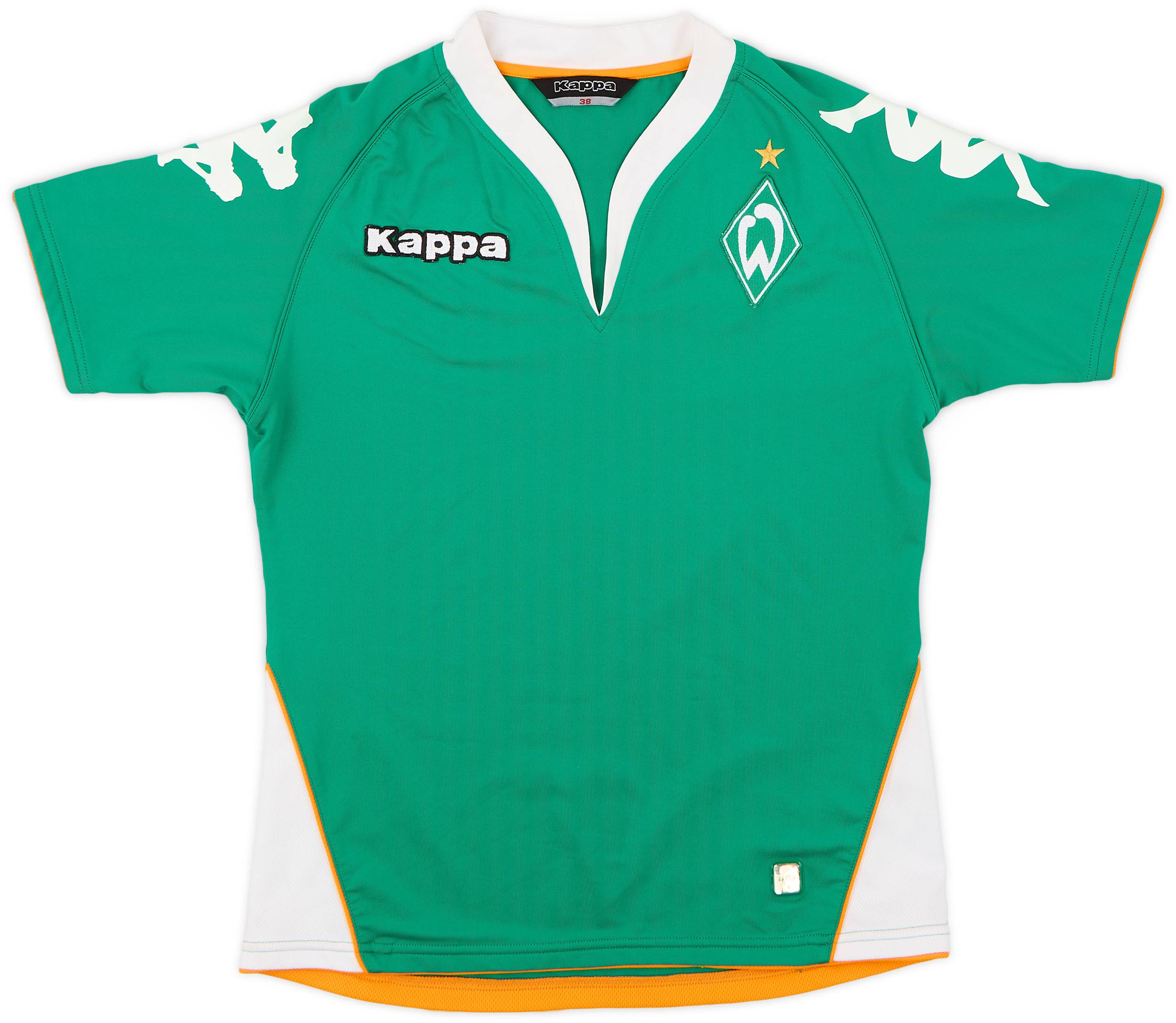 2007-08 Werder Bremen Home Shirt - 9/10 - (XL.Boys)
