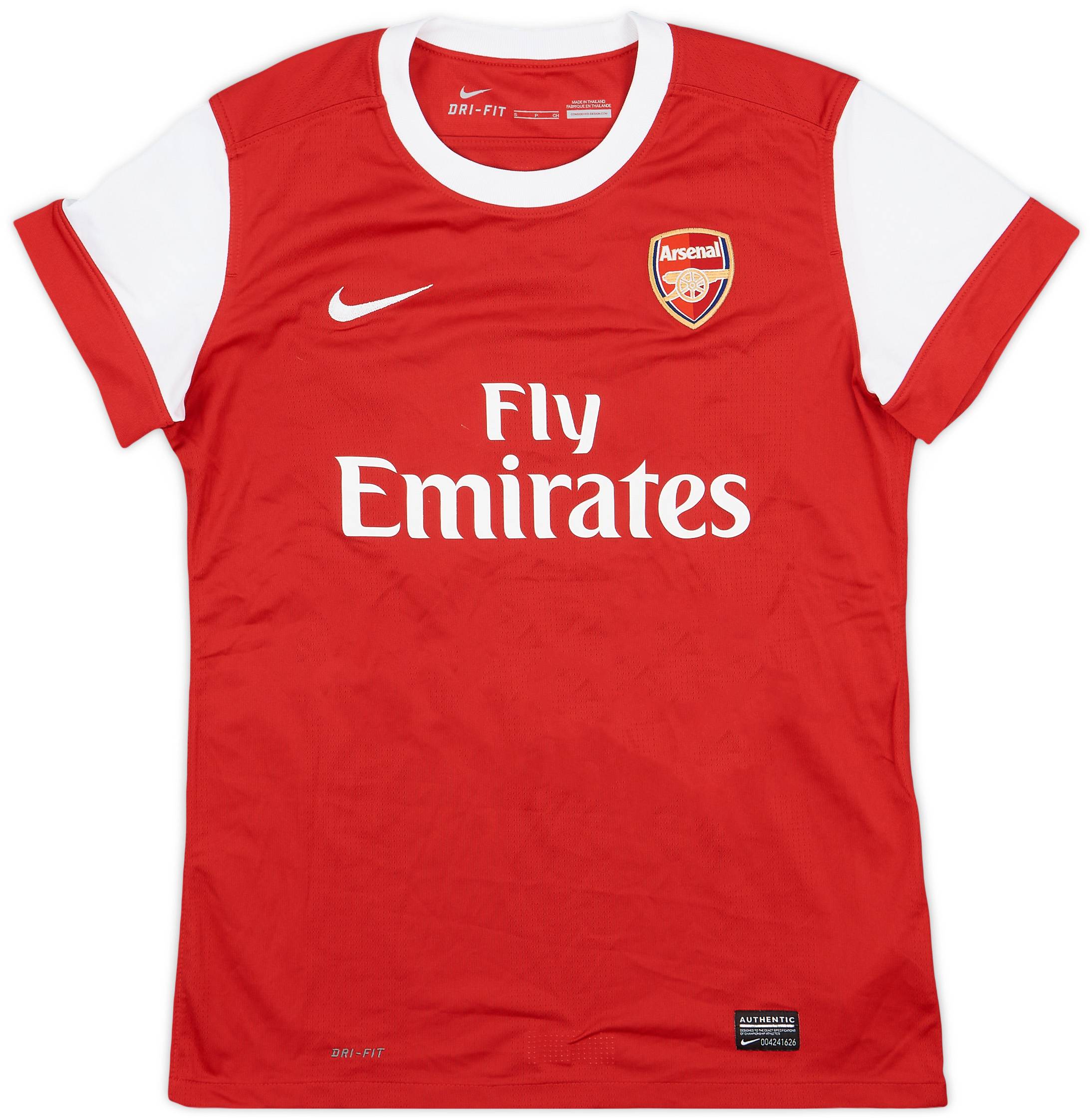 Alex Song Nike Arsenal FC 10/11 Home Soccer Jersey Large | eBay