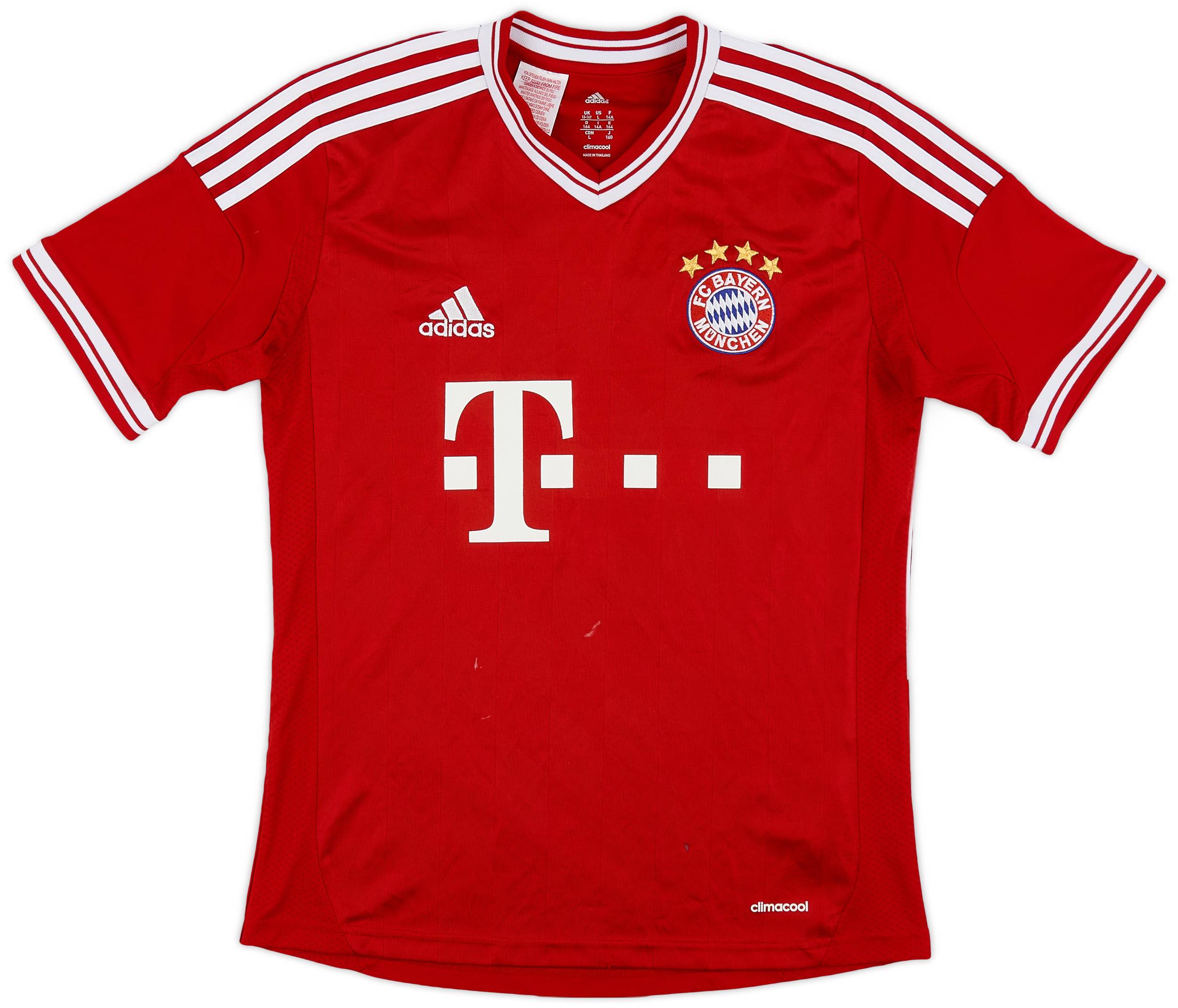 2013-14 Bayern Munich Home Shirt - 9/10 - (L.Boys)