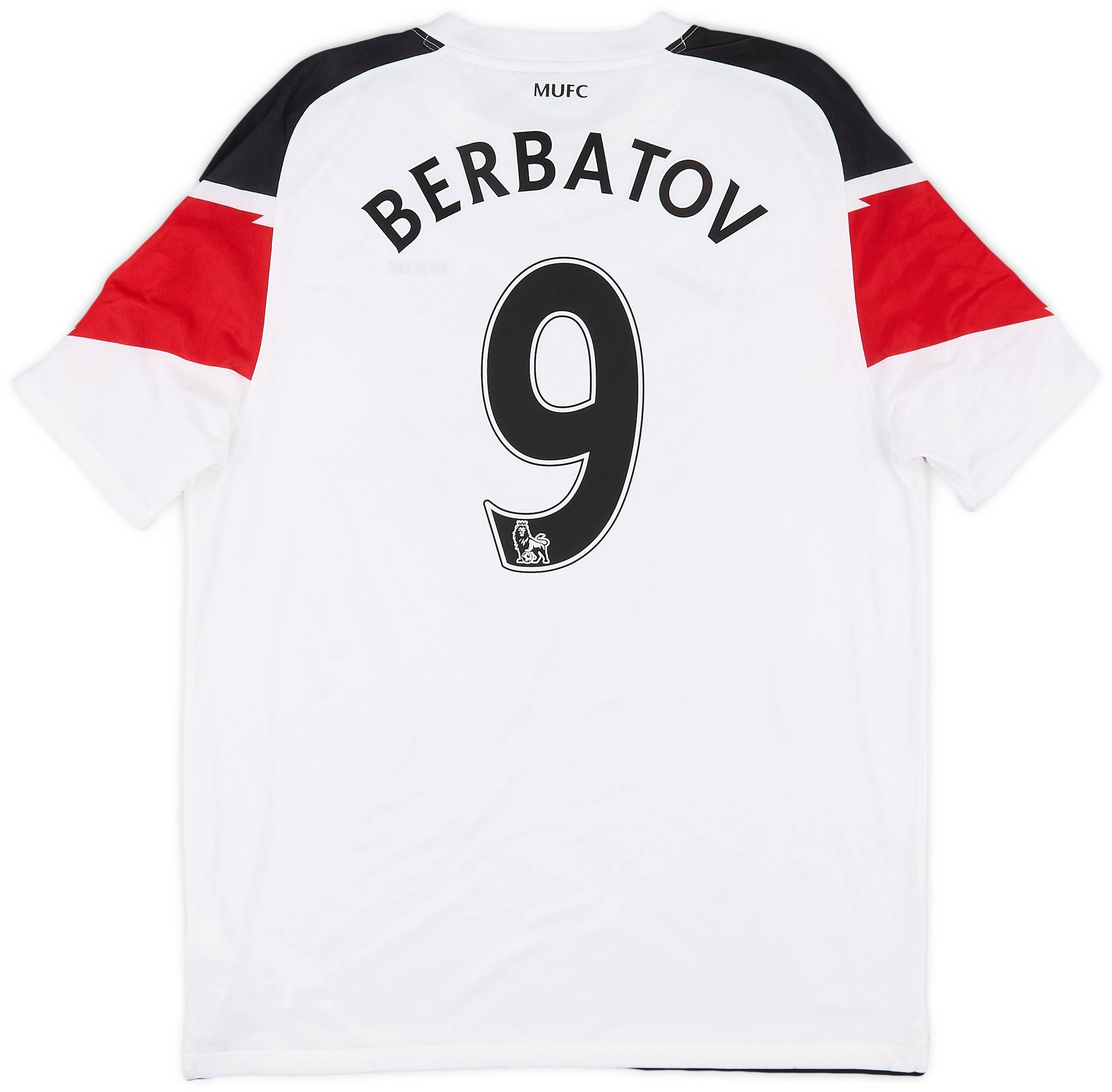 2010-12 Manchester United Away Shirt Berbatov #9 - 6/10 - (L)