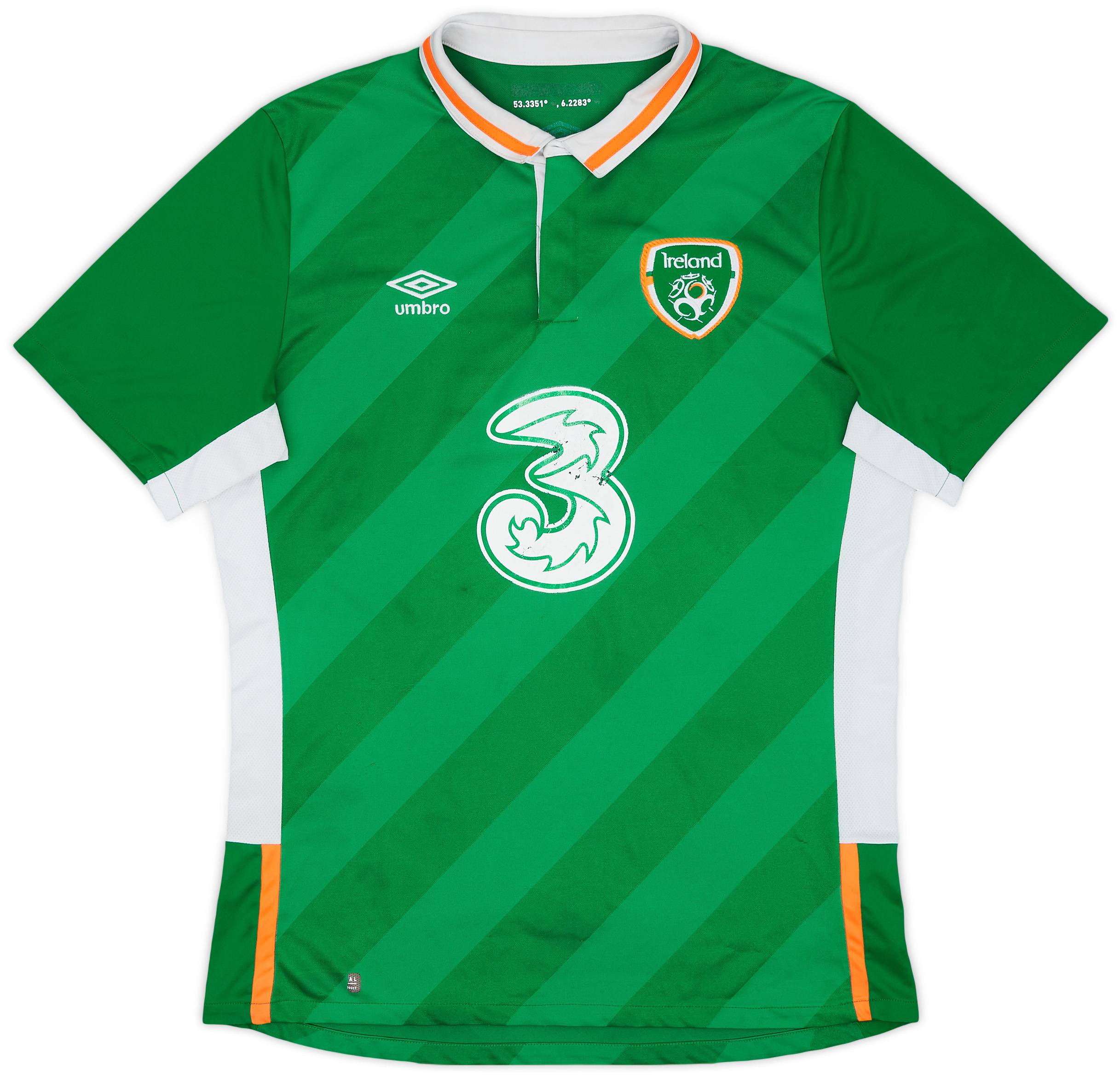 2016-17 Ireland Home Shirt - 5/10 - (L)