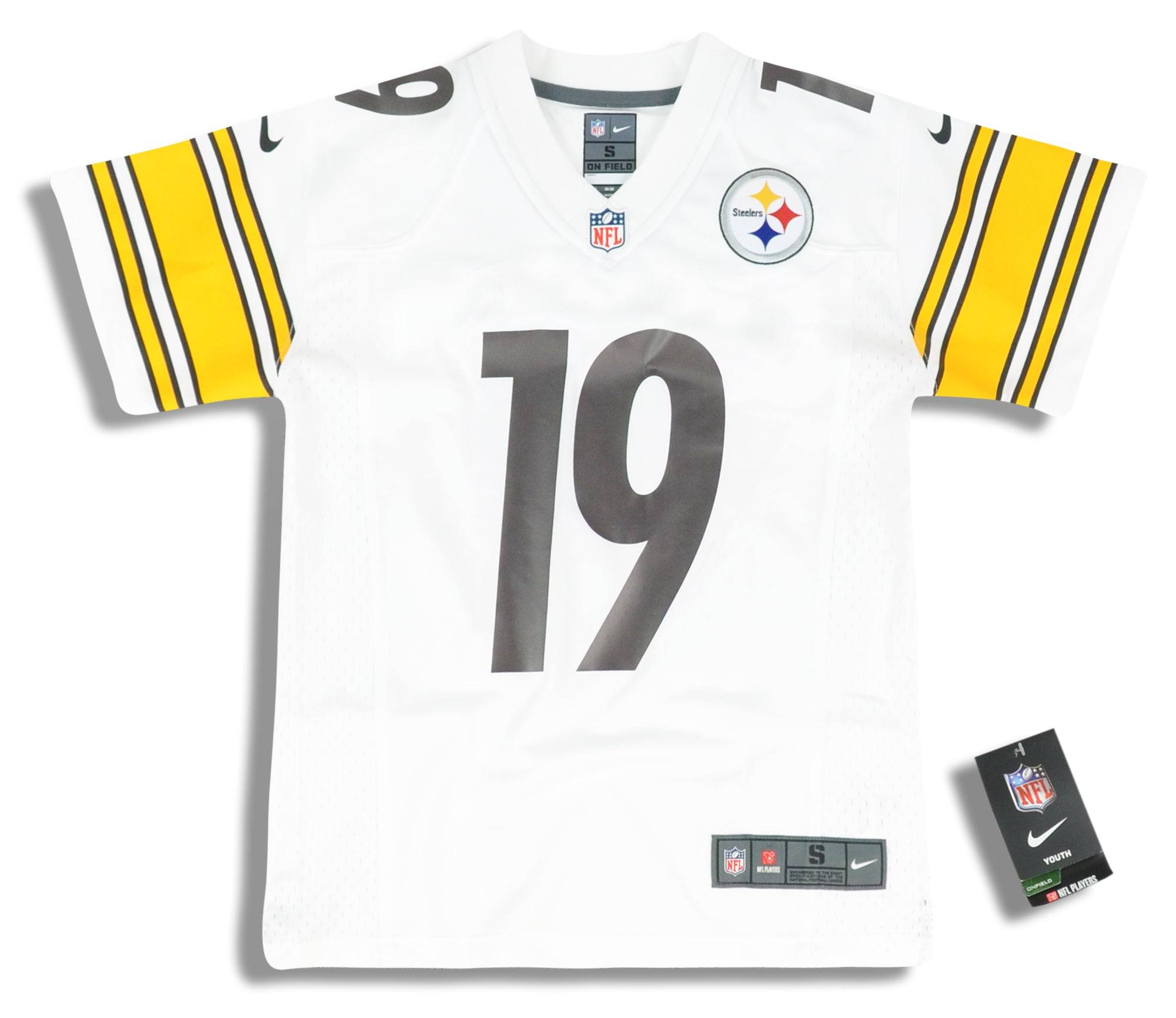 2018 Pittsburgh Steelers Smith-Schuster #19 Nike Game Jersey (Away) Y - W/Tags