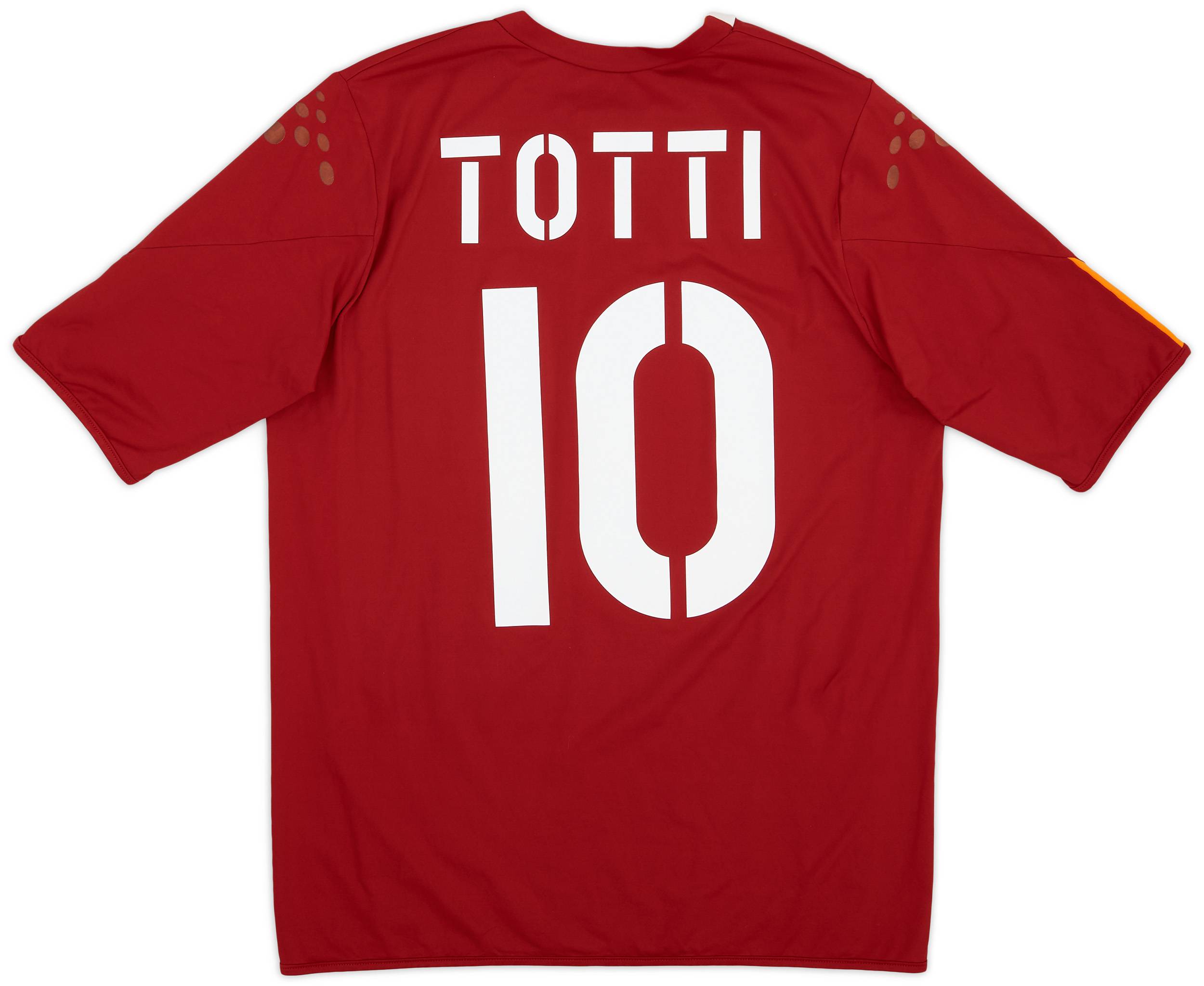 2004-05 Roma Home Shirt Totti #10 - 7/10 - (L)