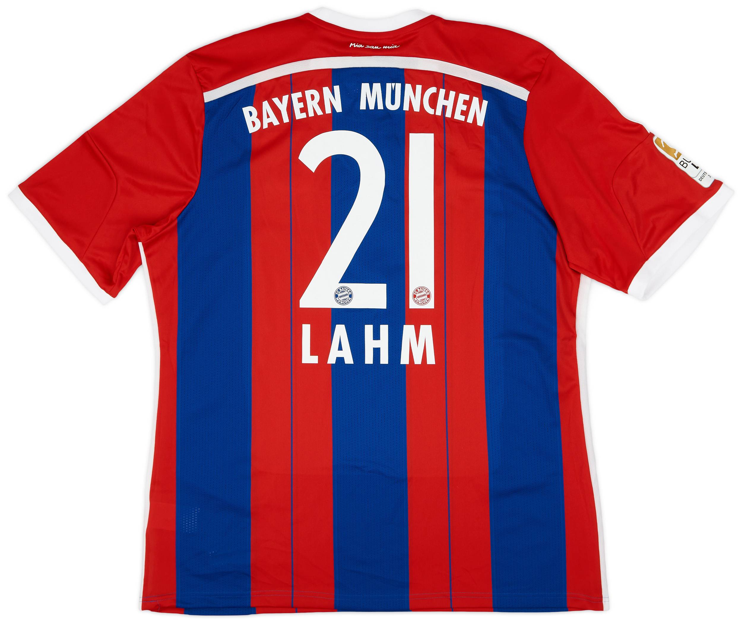 楽天市場】バイエルンミュンヘン 14/15 ホーム 半袖 #21 LAHM