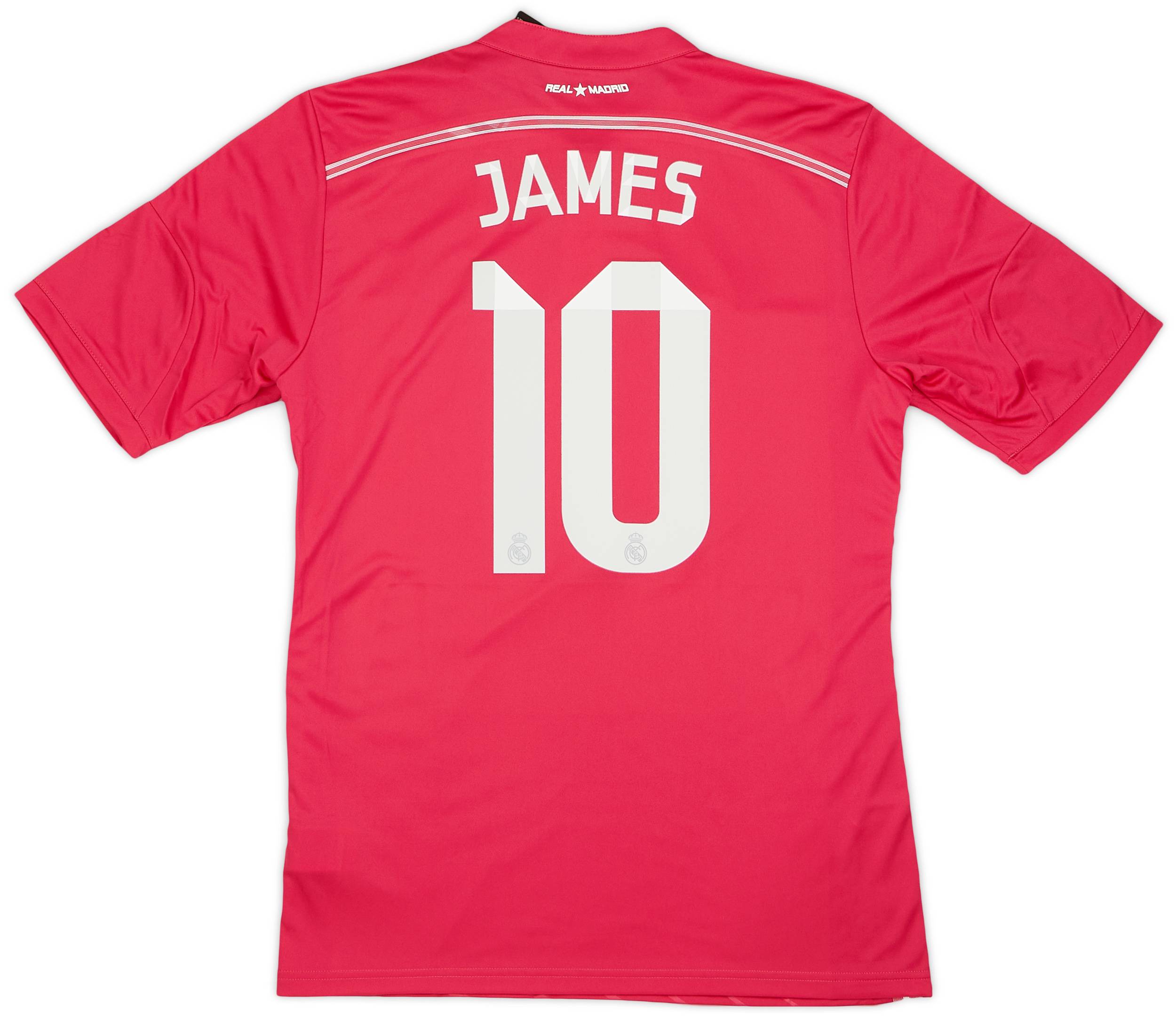 2014-15 Real Madrid Away Shirt James #10 (L)