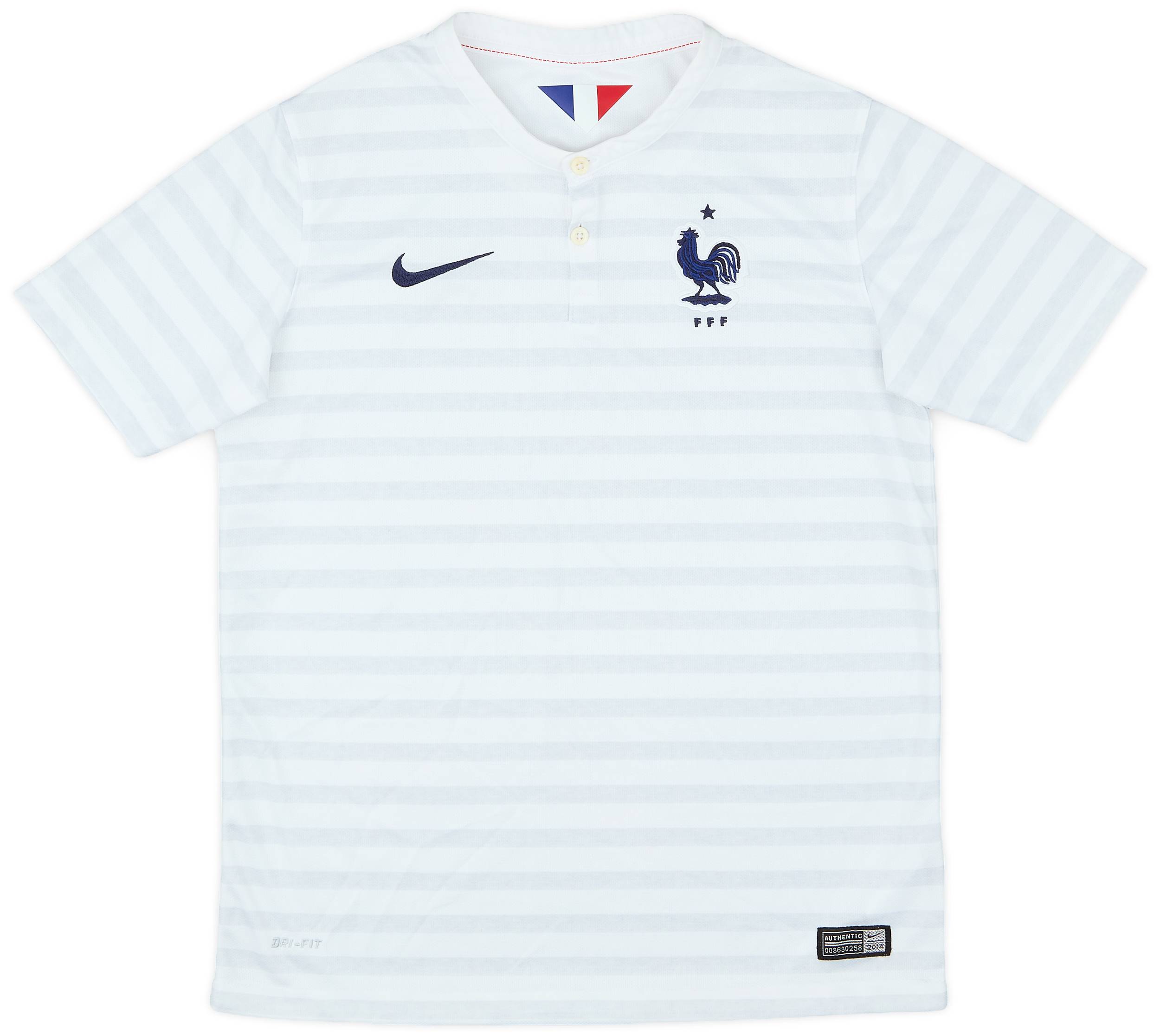 2014-15 France Away Shirt - 9/10 - (L.Boys)