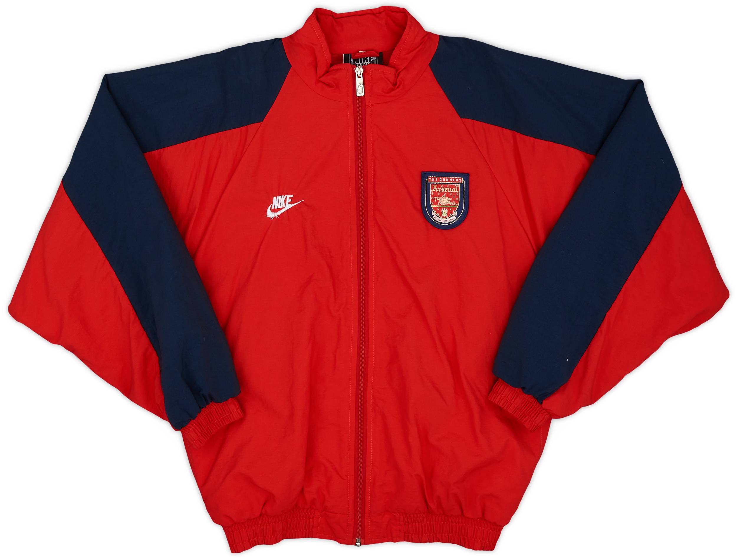 1996-98 Arsenal Nike Track Jacket - 8/10 - (S)