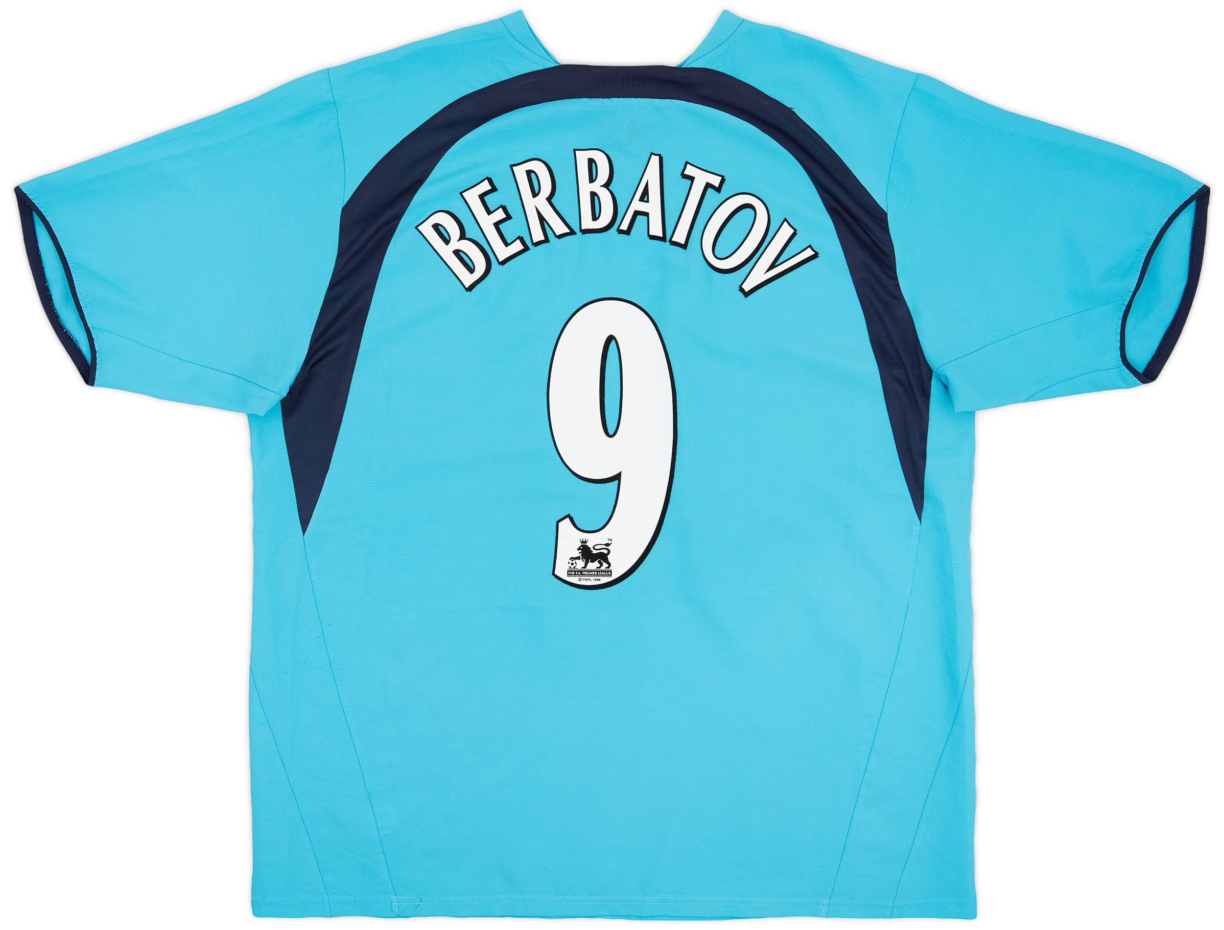 2006-07 Tottenham Away Shirt Berbatov #9 - 6/10 - (XXL)