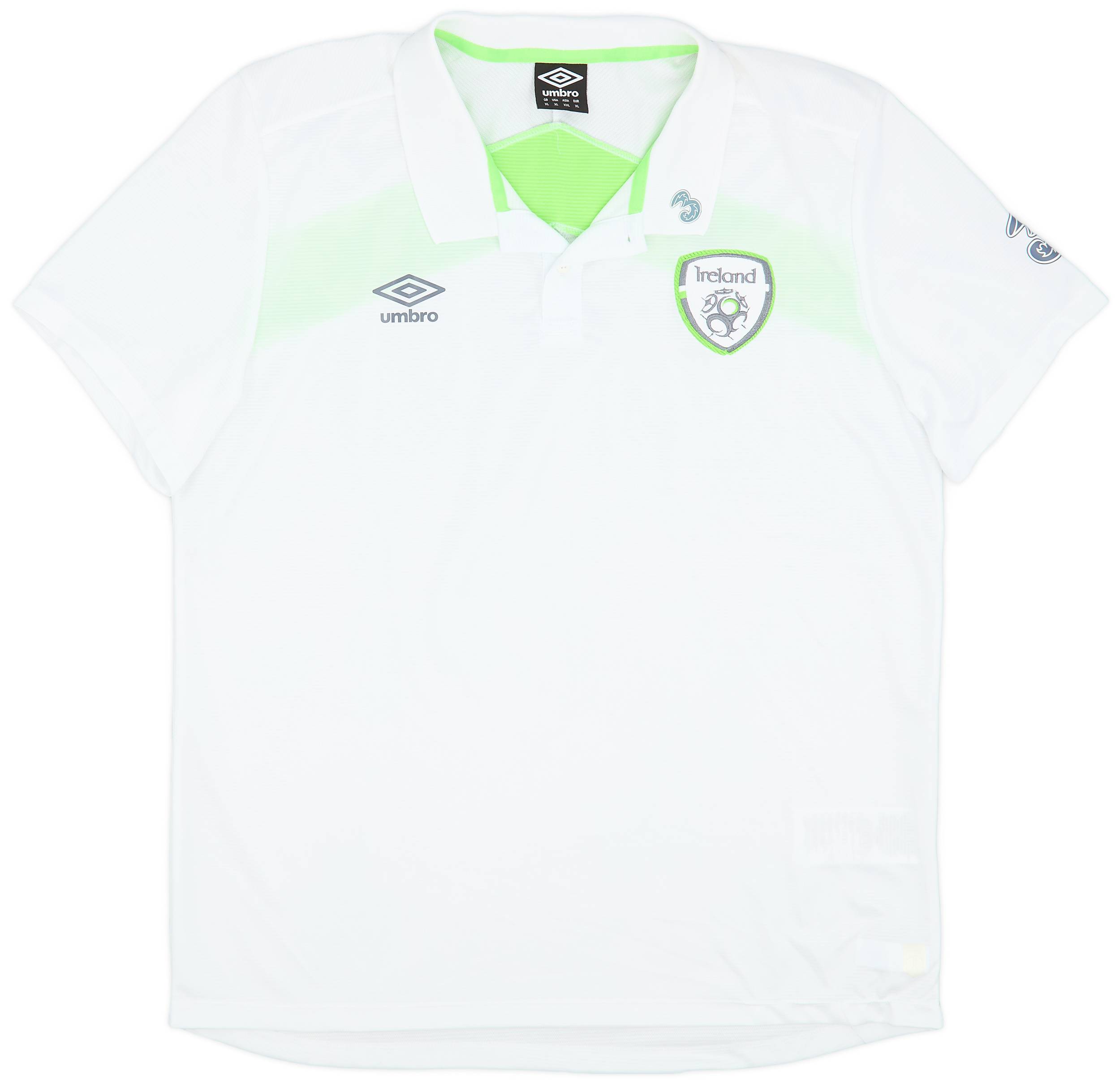 2016-17 Ireland Umbro Polo Shirt - 9/10 - (XL)