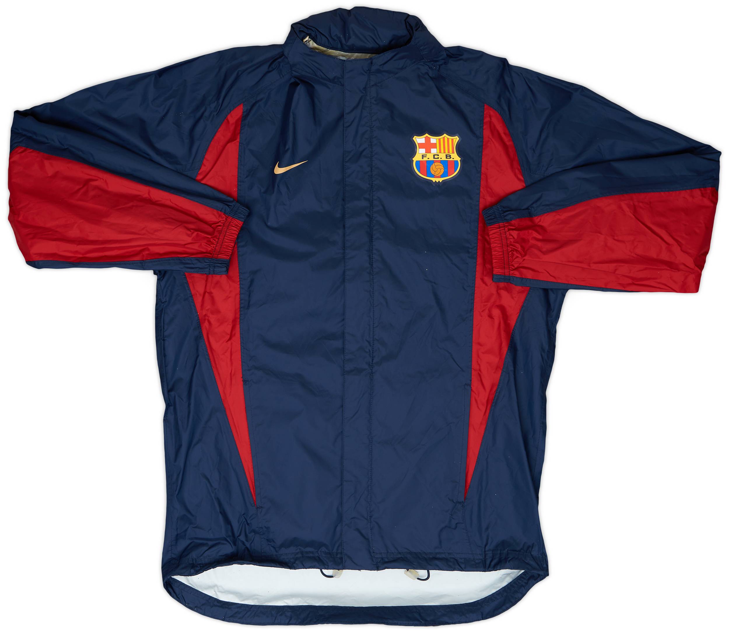 2024年最新入荷 - Jacket Rain Hooded Nike Barcelona 2002-03 8/10 (M) - ウェア