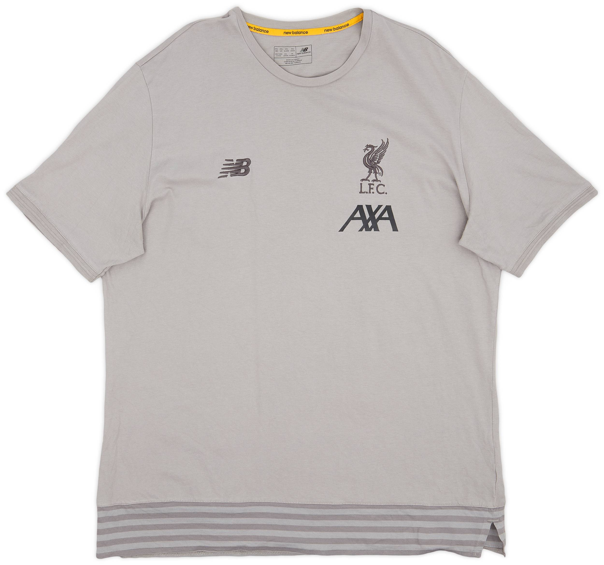 2019-20 Liverpool New Balance Training Shirt - 9/10 - (XXL)