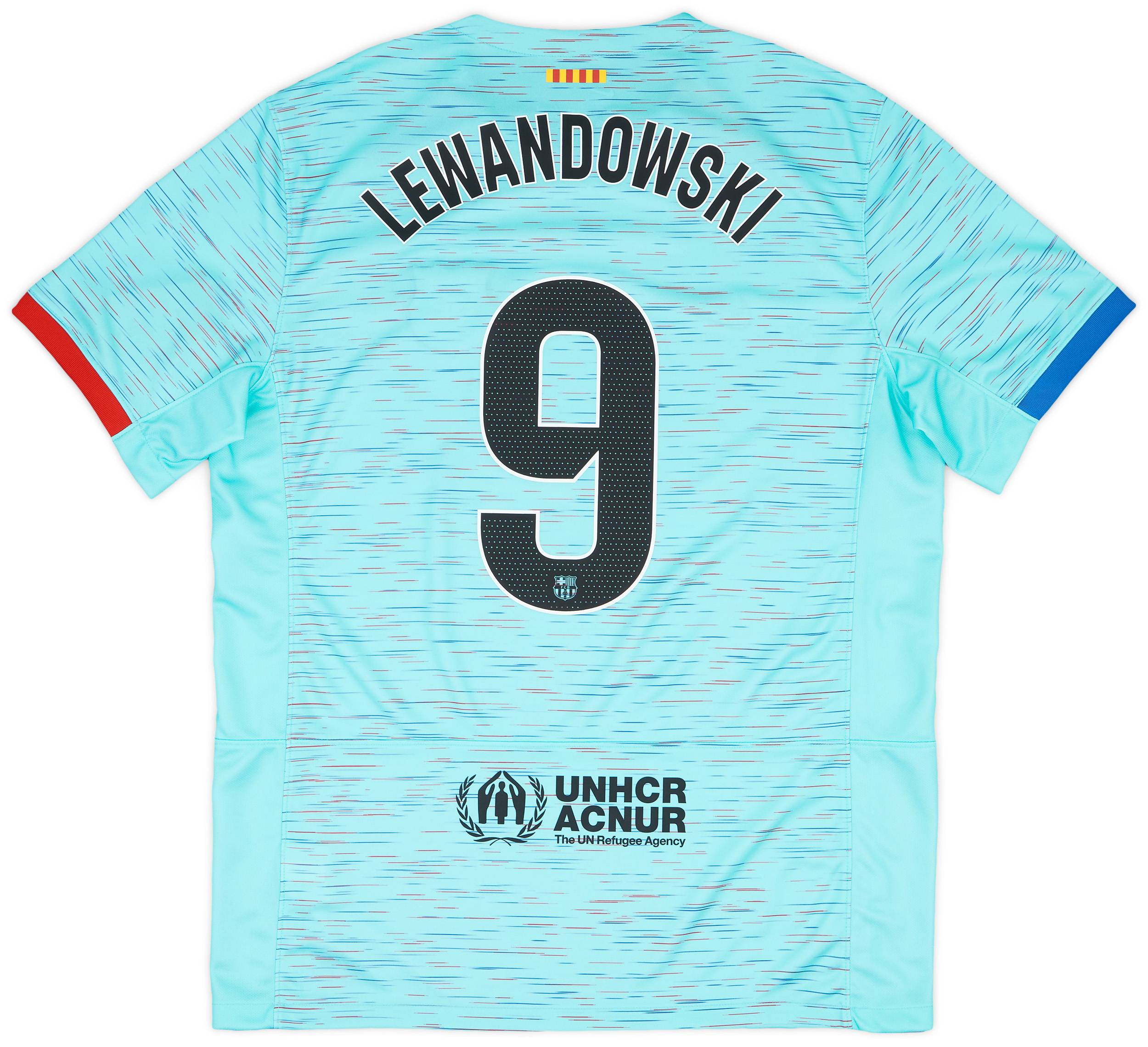 2023-24 Barcelona Third Shirt Lewandowski #9