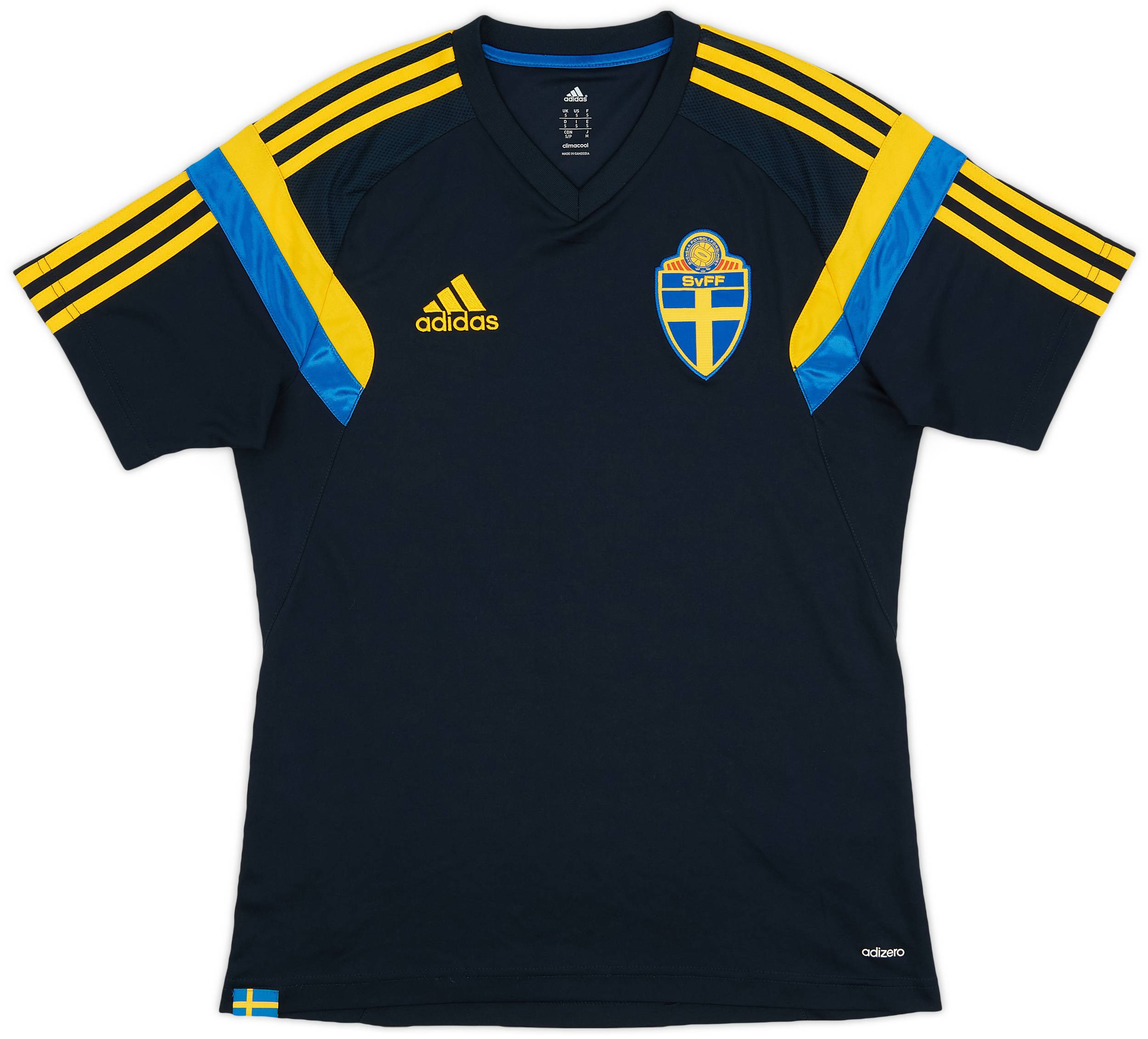 2014-15 Sweden adidas Training Shirt - 8/10 - (S)